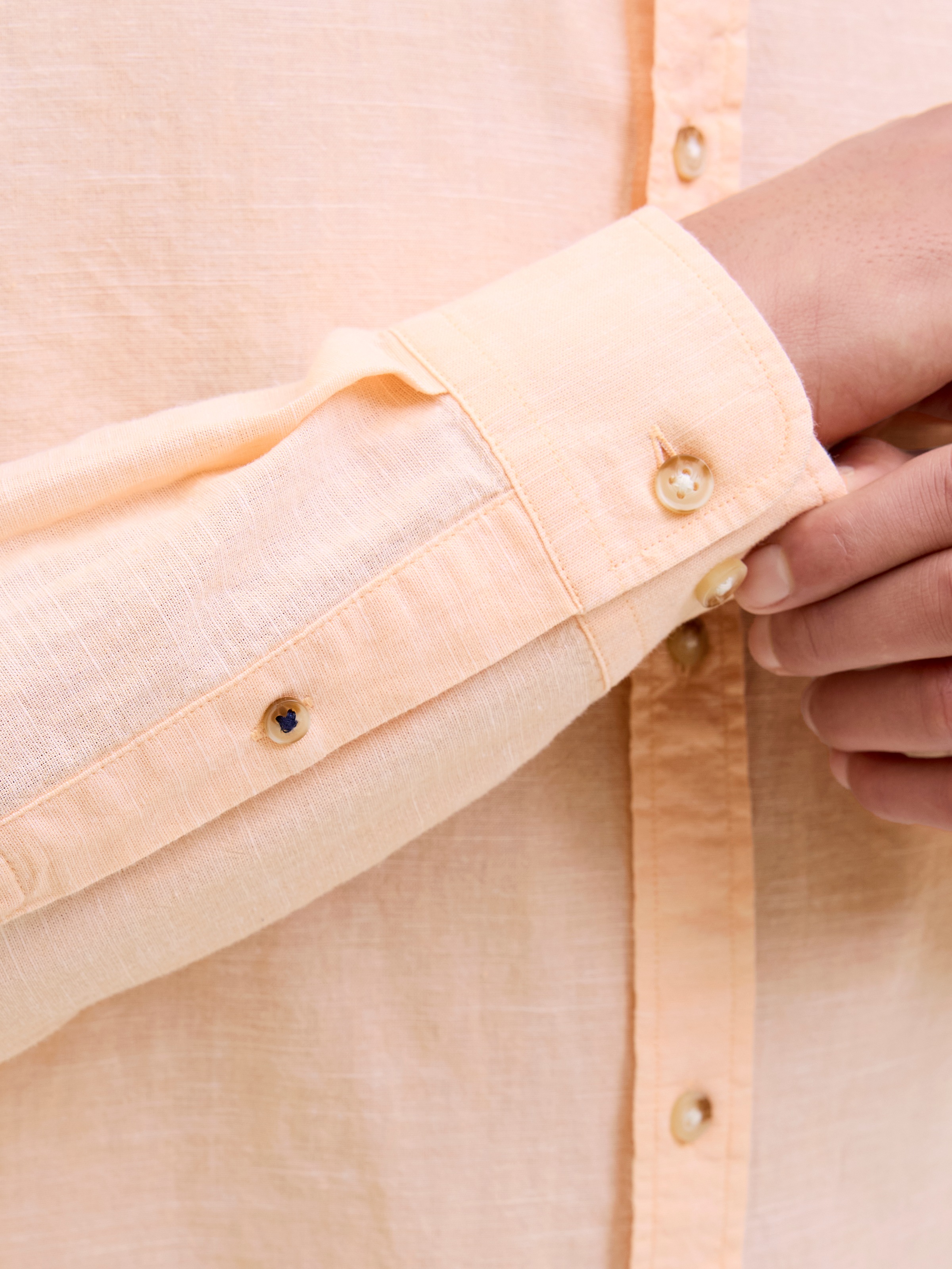 Jack & Jones Langarmhemd »JJESUMMER SHIRT LS SN«, mit Hemdkragen