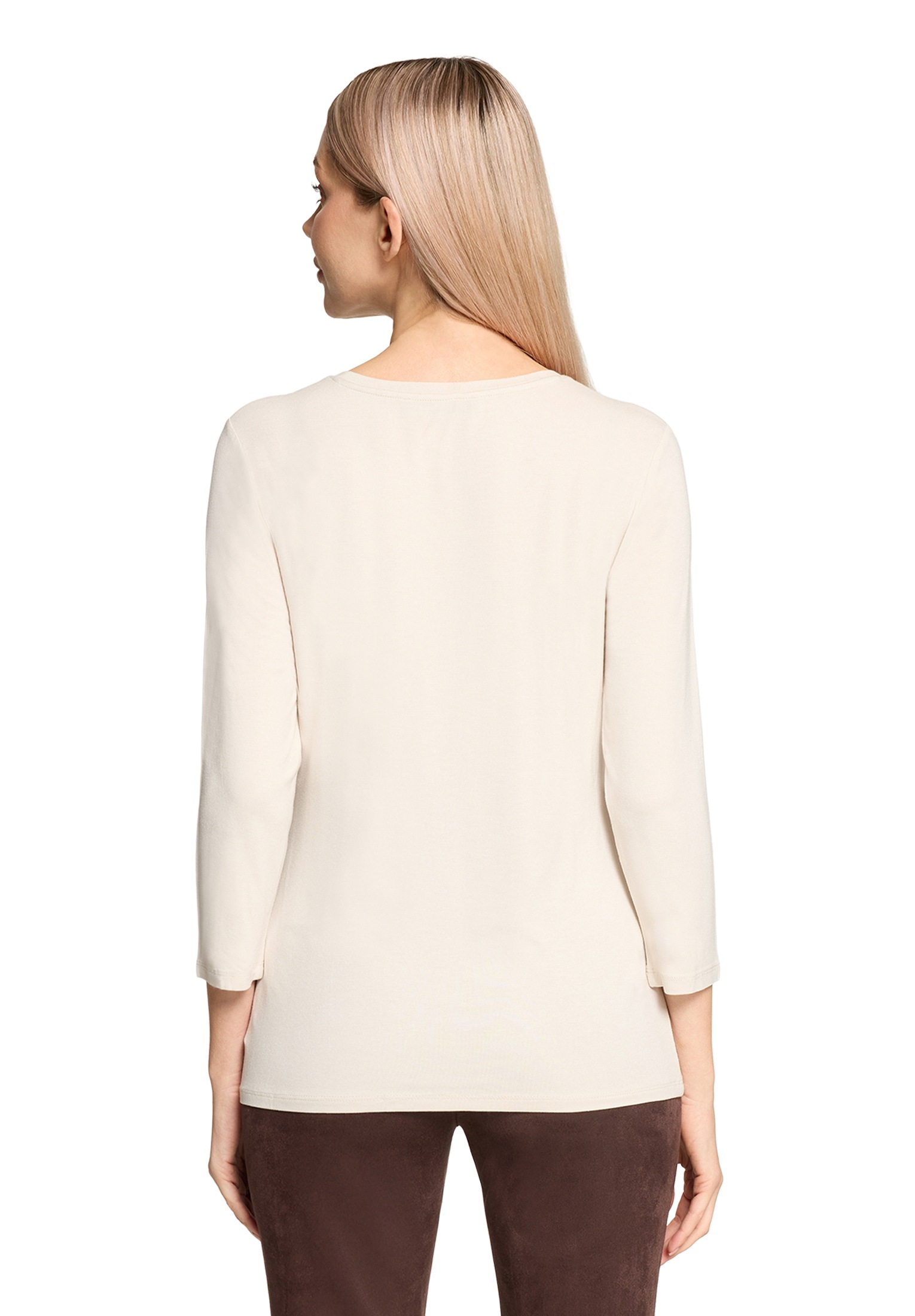 Betty Barclay Rundhalsshirt »Basic Shirt mit Placement«