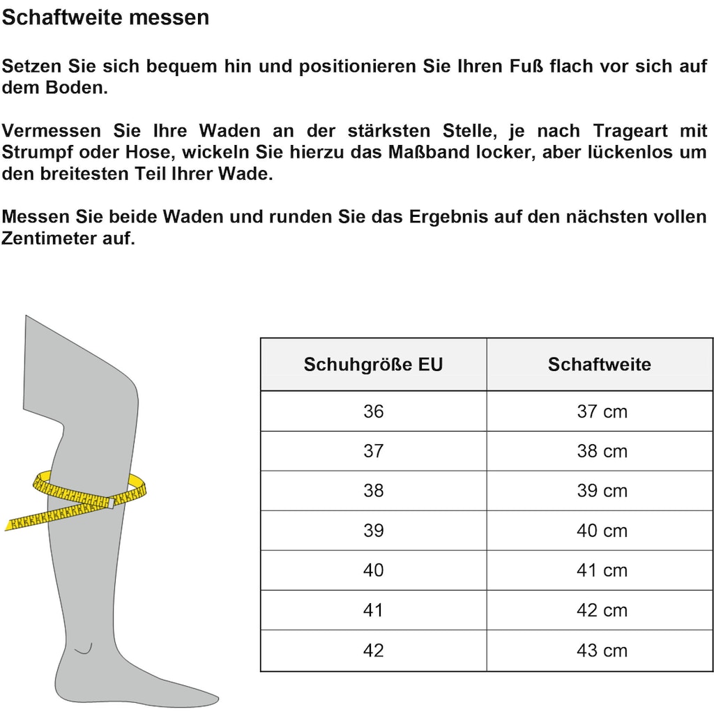 Rieker Winterstiefel, mit auffälliger Schnalle