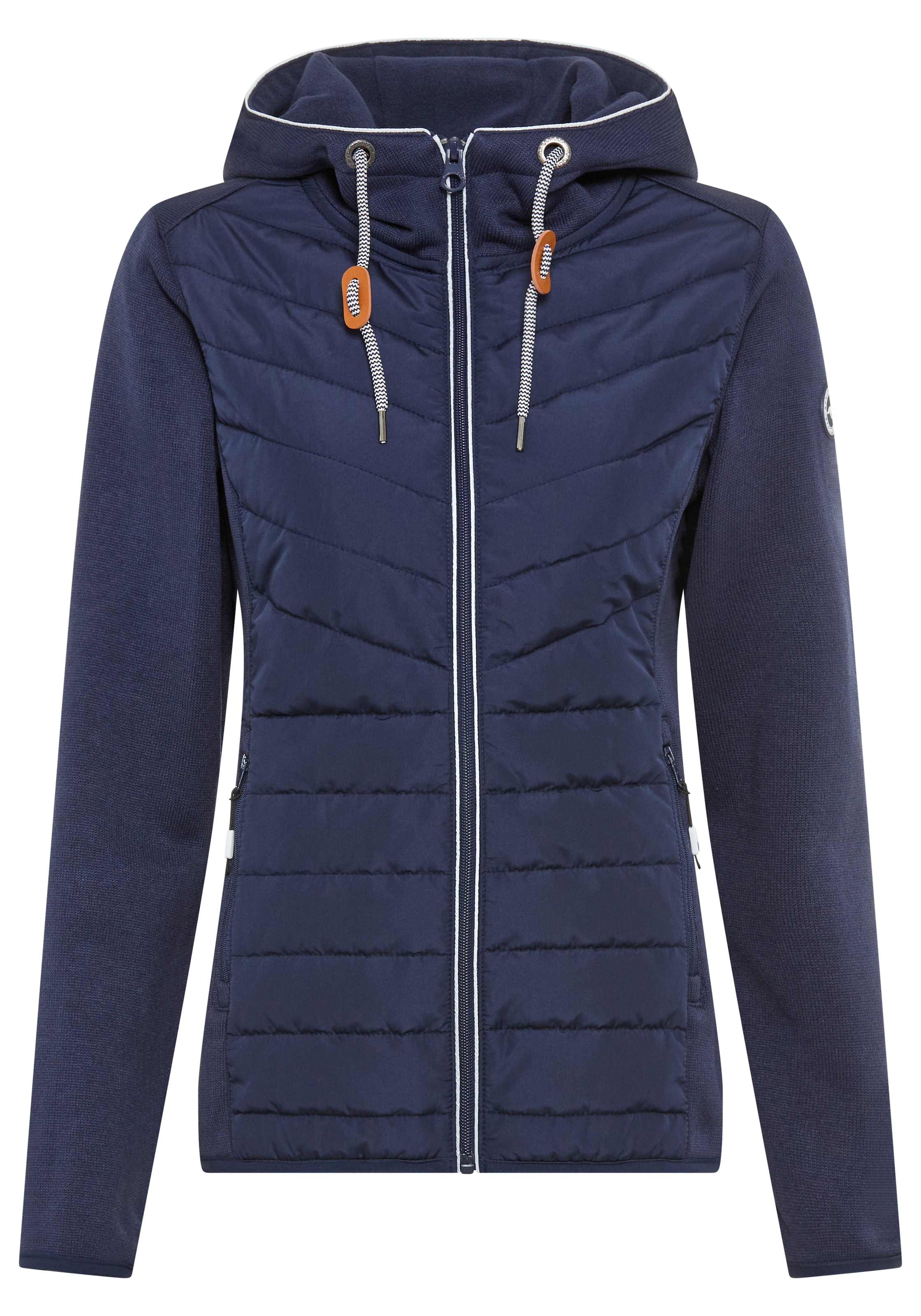 KangaROOS Hybridjacke mit Kapuze Übergangsjacke mit Kapuze Reißverschlusstaschen