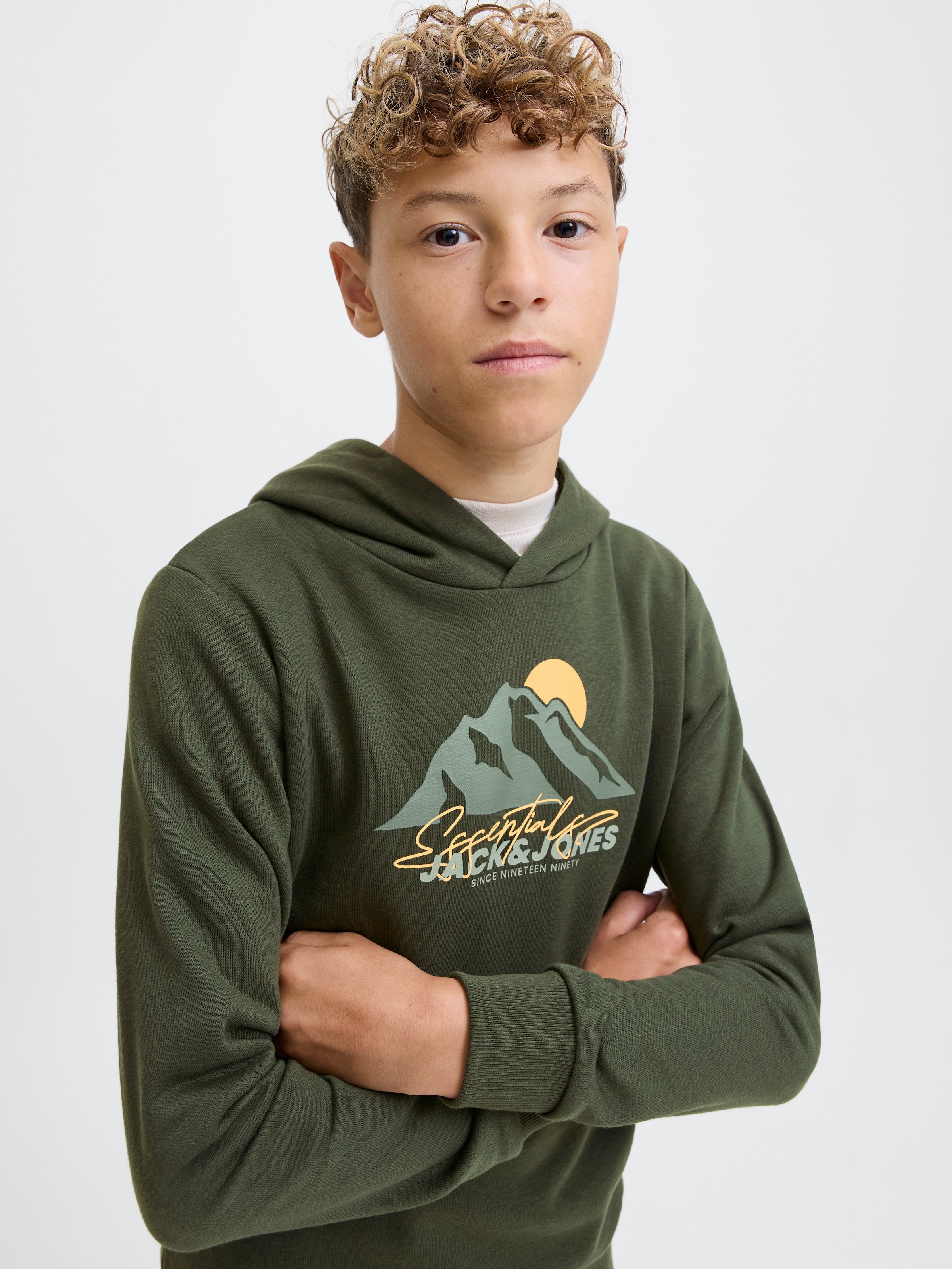 Jack & Jones Junior Kapuzensweatshirt »JJSUN SWEAT HOOD JNR«