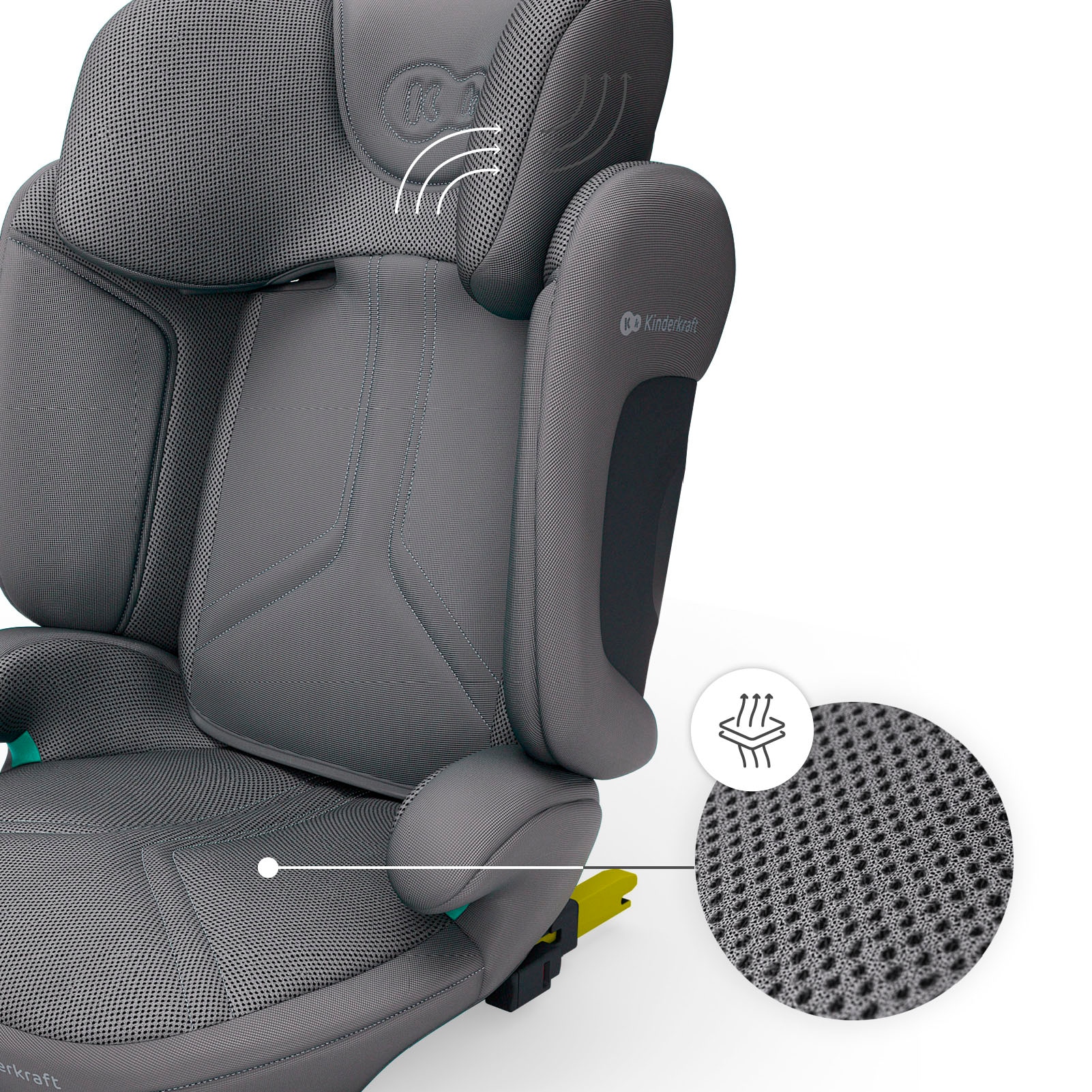 Kinderkraft Autokindersitz »XPAND 2 PRO i-Size schwarz«