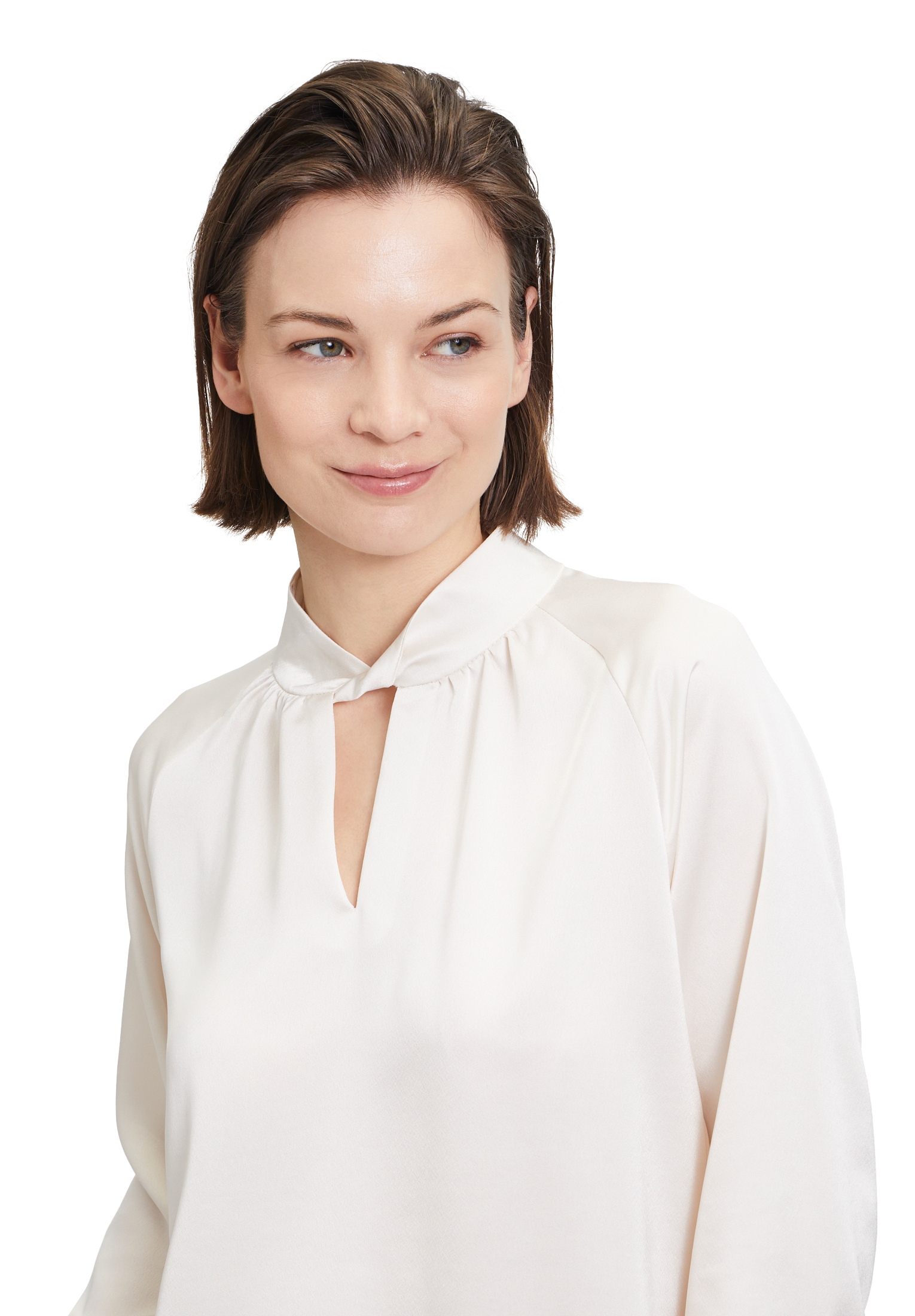 Betty&Co Schlupfbluse »Schlupfbluse mit Stehkragen«