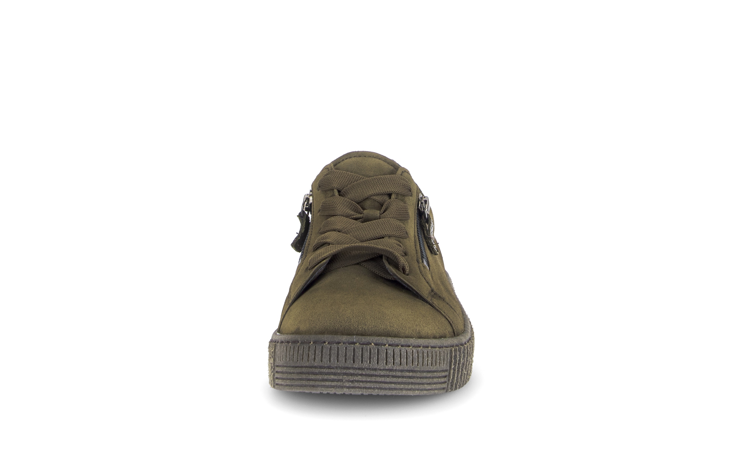 Gabor Plateausneaker  Freizeitschuh, Halbschuh, Schnürschuh mit dezenten Ziernähten