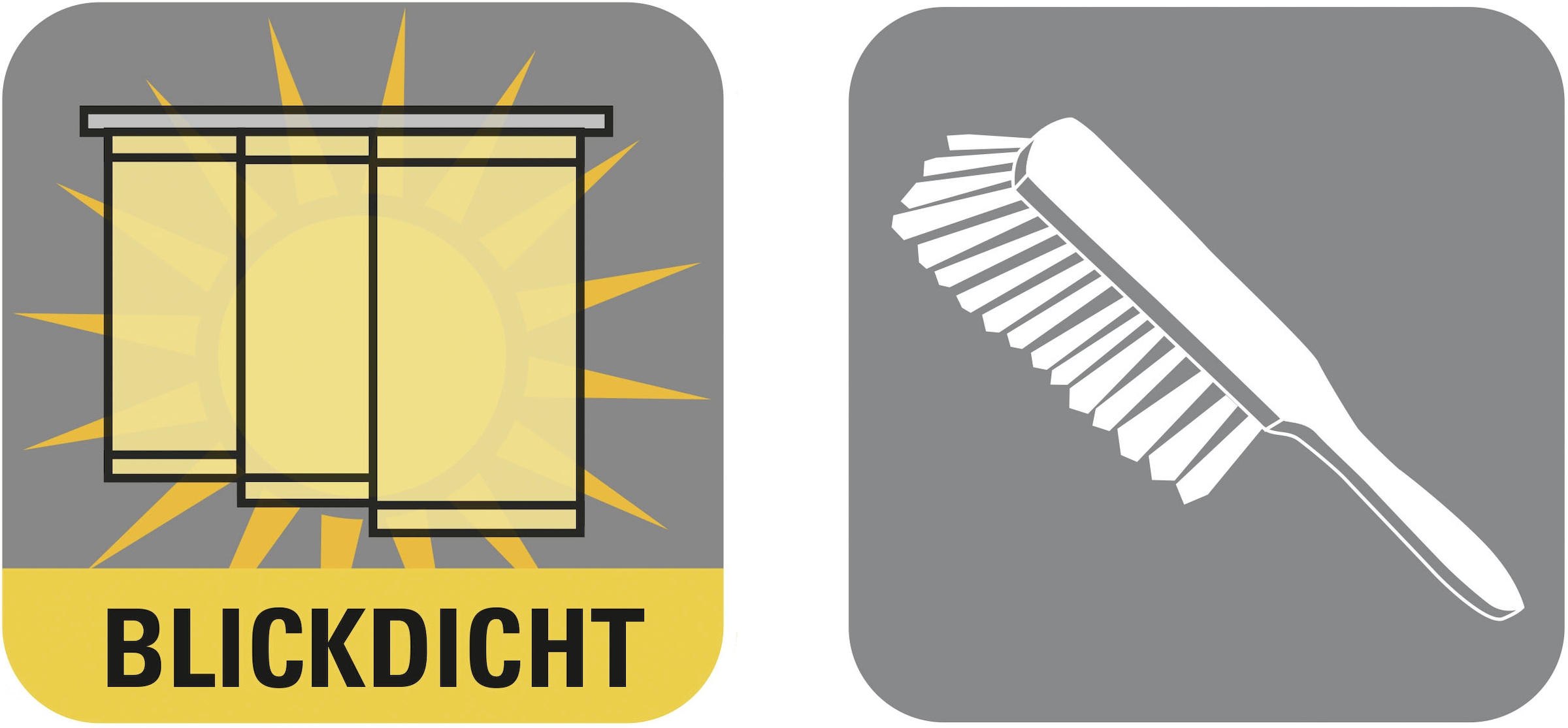 GARDINIA Schiebegardine »Flächenvorhang Natur-optik«, (1 St.), ohne Paneelwagen