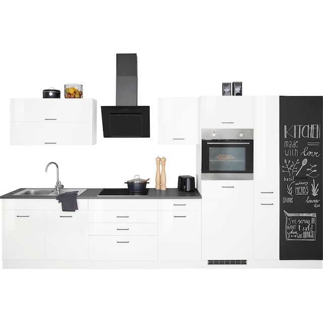 HELD MÖBEL Küchenzeile »Trier«, mit E-Geräten, Breite 370 cm kaufen im OTTO  Online Shop