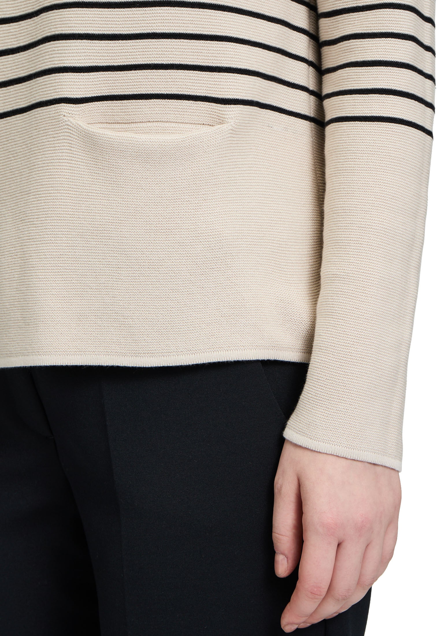 Betty Barclay Rundhalspullover »Feinstrickpullover mit Eingrifftaschen«