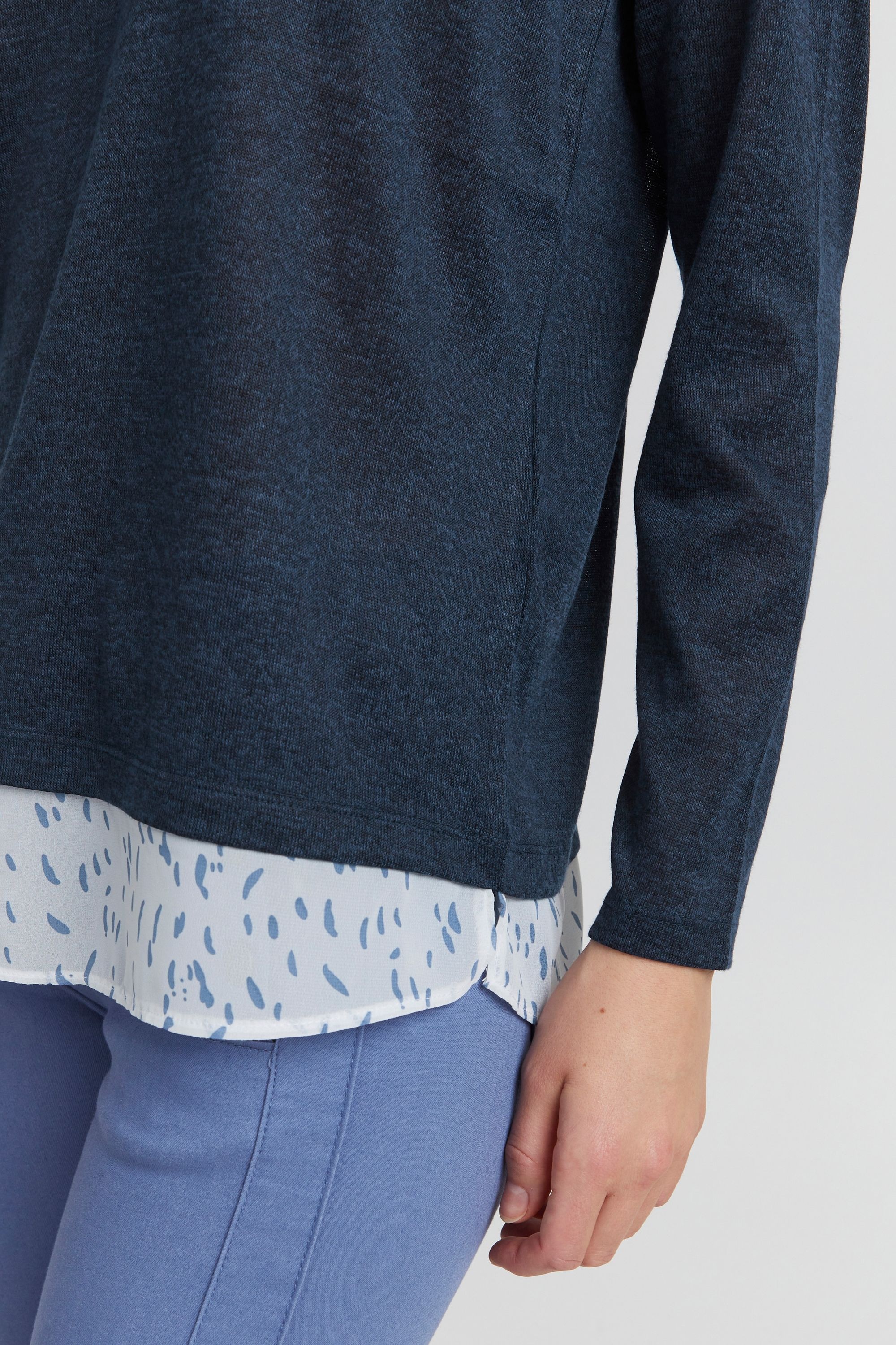 fransa Strickfleece-Pullover »Strickpullover FRFerexan«