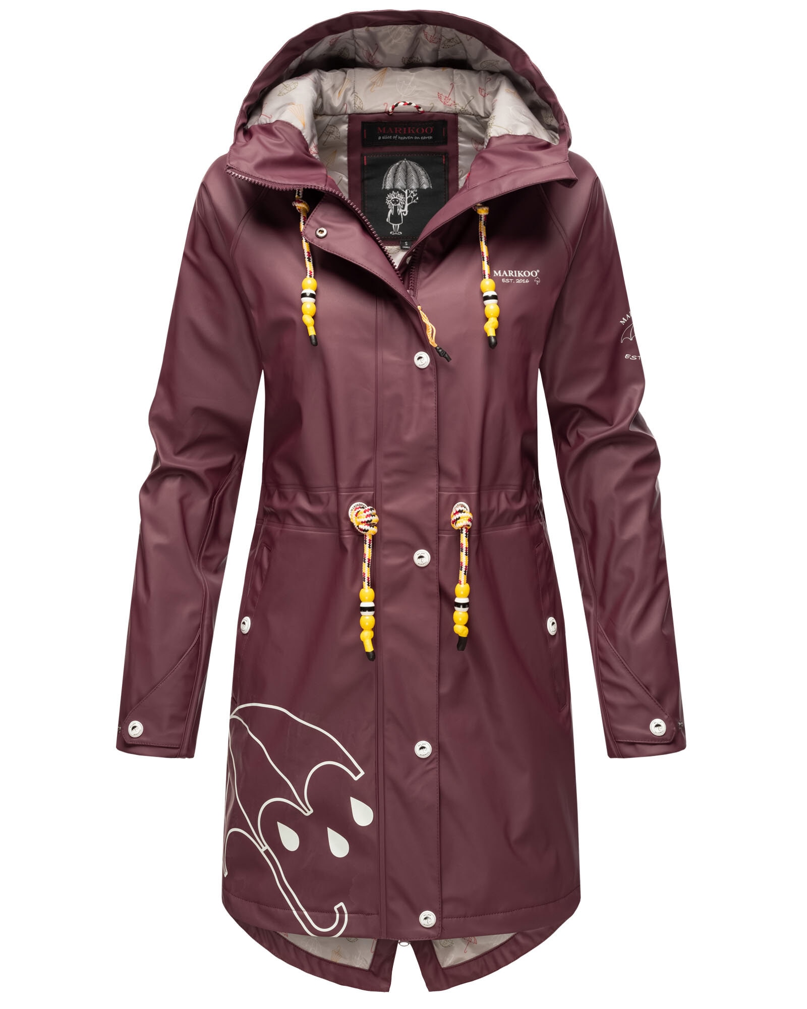 Marikoo Outdoorjacke »Marikoo Dancing Umbrella Damen Jacke B924«