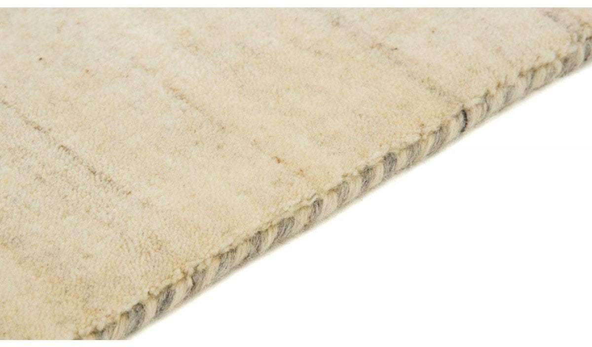 carpetfine Wollteppich »Gabbeh-Uni«, quadratisch, 15 mm Höhe, reine Wolle, handgewebt, Gabbeh Loom Tiermotiv, Sonderform Quadrat