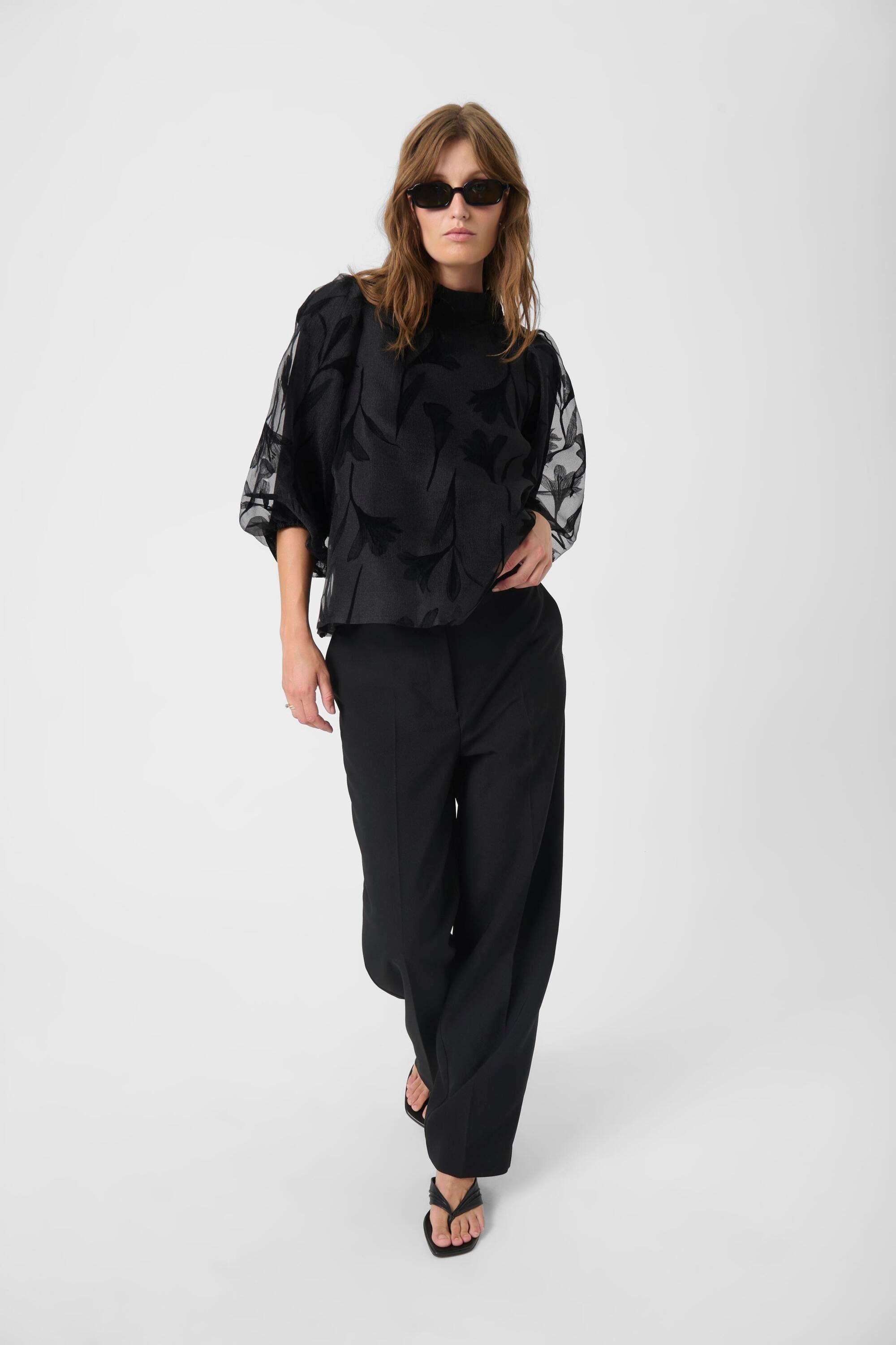 SOAKED IN LUXURY Kurzarmbluse »Bluse kurzarm SLPhilomena«