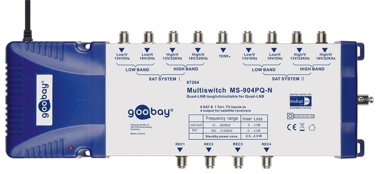 Goobay SAT Multischalter