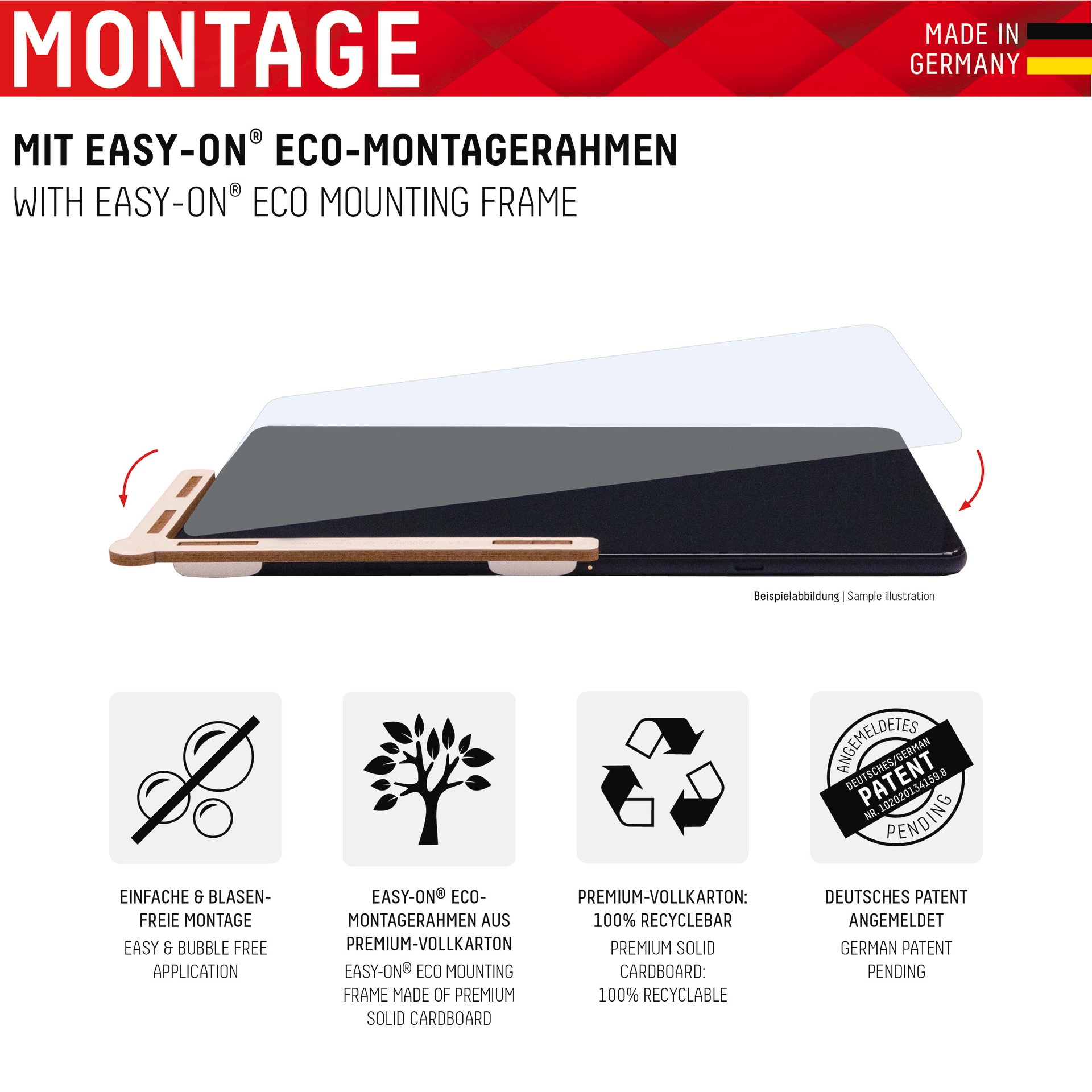 Displex Displayschutzglas »Tablet Glass iPad 10,9 (10. Gen., 2022)« für Apple iPad 10,9" (10. Gen., 2022);Apple iPad 11" (2025)