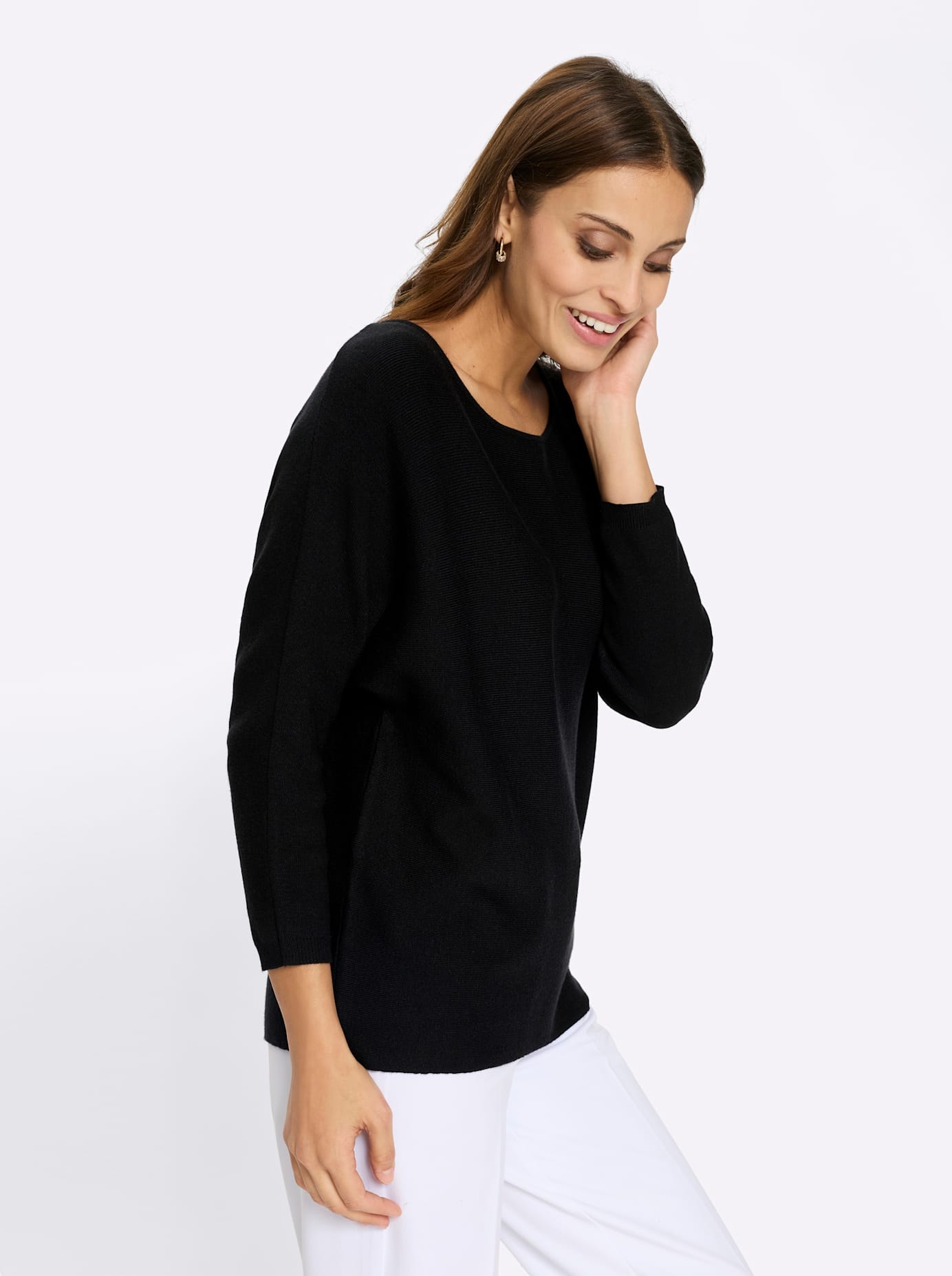 Lady 3/4 Arm-Pullover »Fledermauspullover«