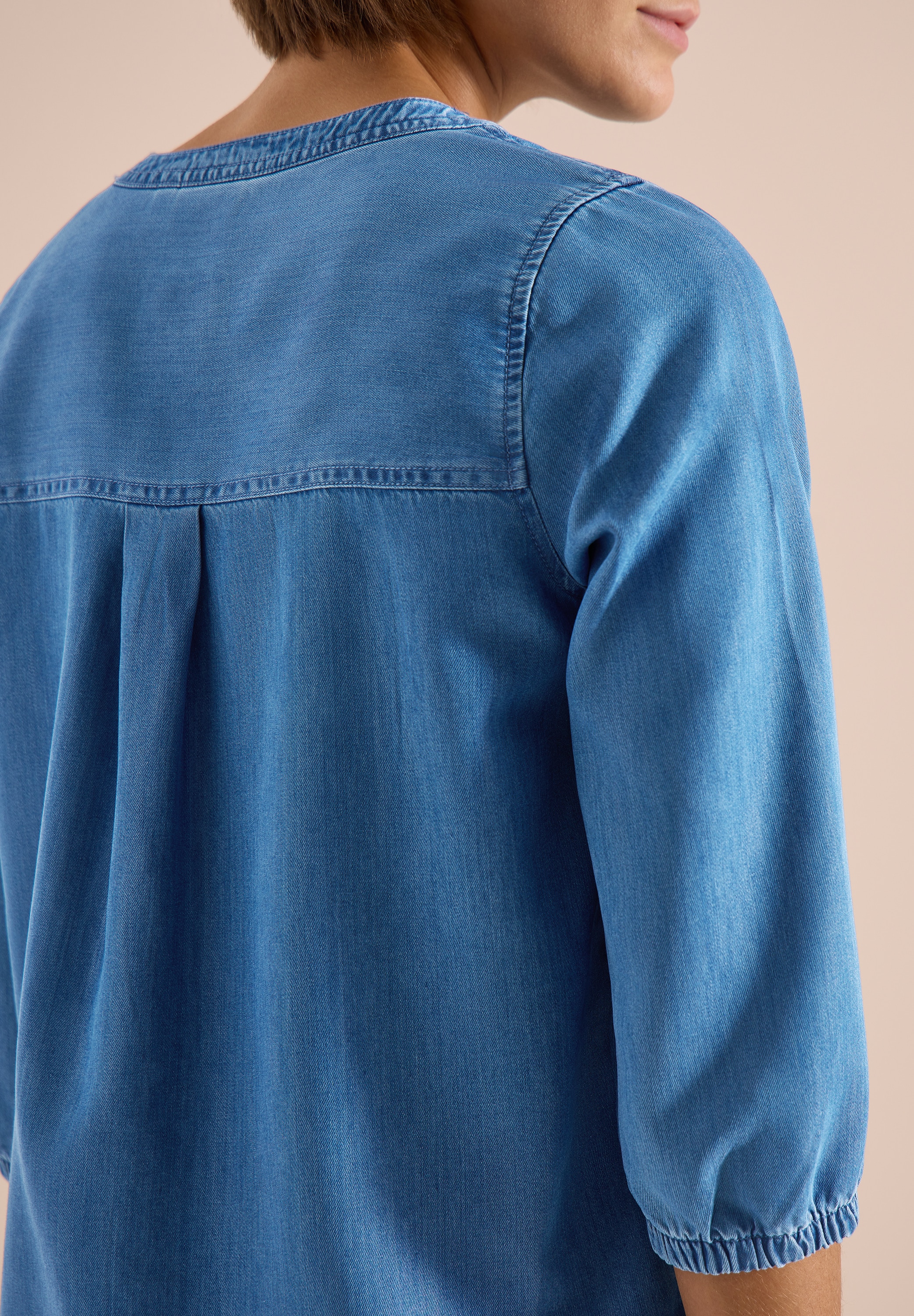 Cecil Klassische Bluse mit elastischem Bündchen