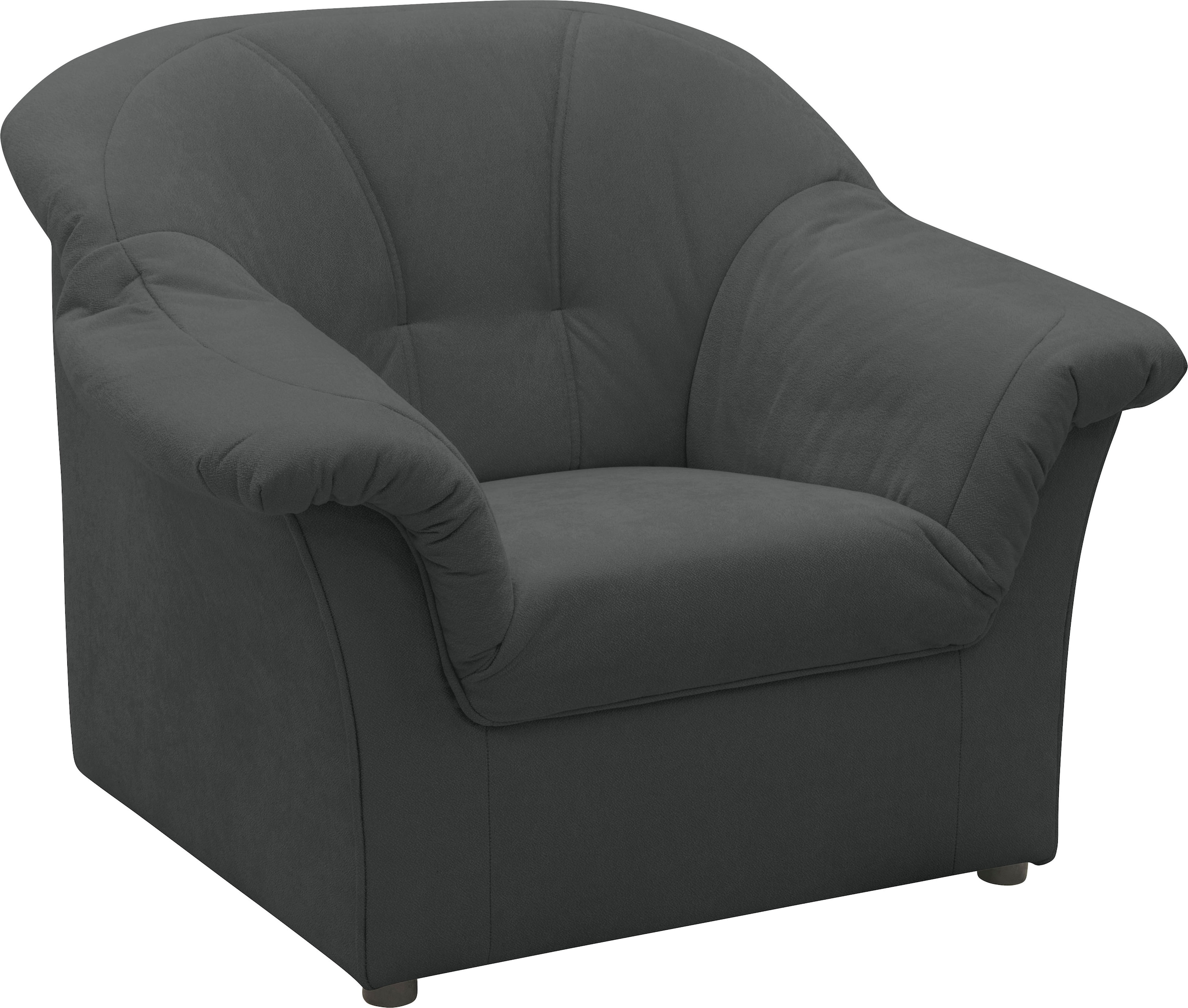 DOMO collection Sessel »Pegnitz, zeitlos, elegante Armlehnen, komfortabel«