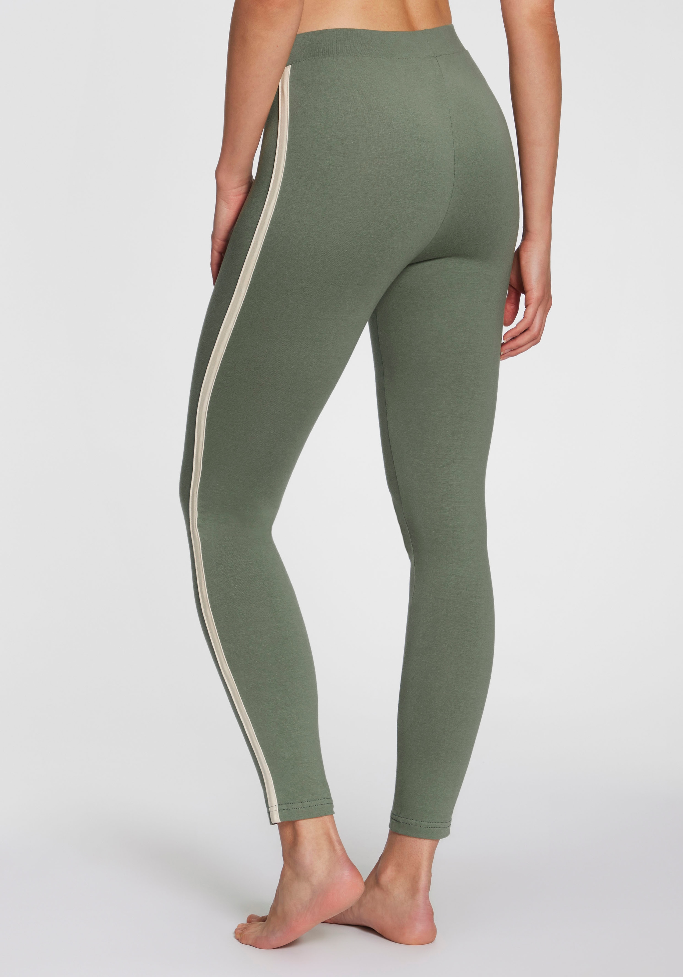 H.I.S Leggings, mit schmalen Seitenstreifen