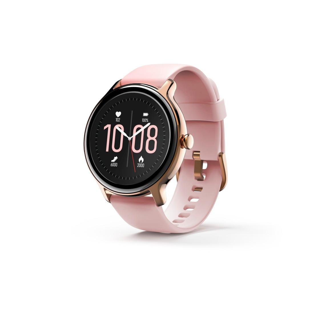 Hama Smartwatch »Smartwatch 4910 Damen Herren, Blutsauerstoffmessung, wasserdicht«, (2,79 cm / 1,09 Zoll), wasserdicht)