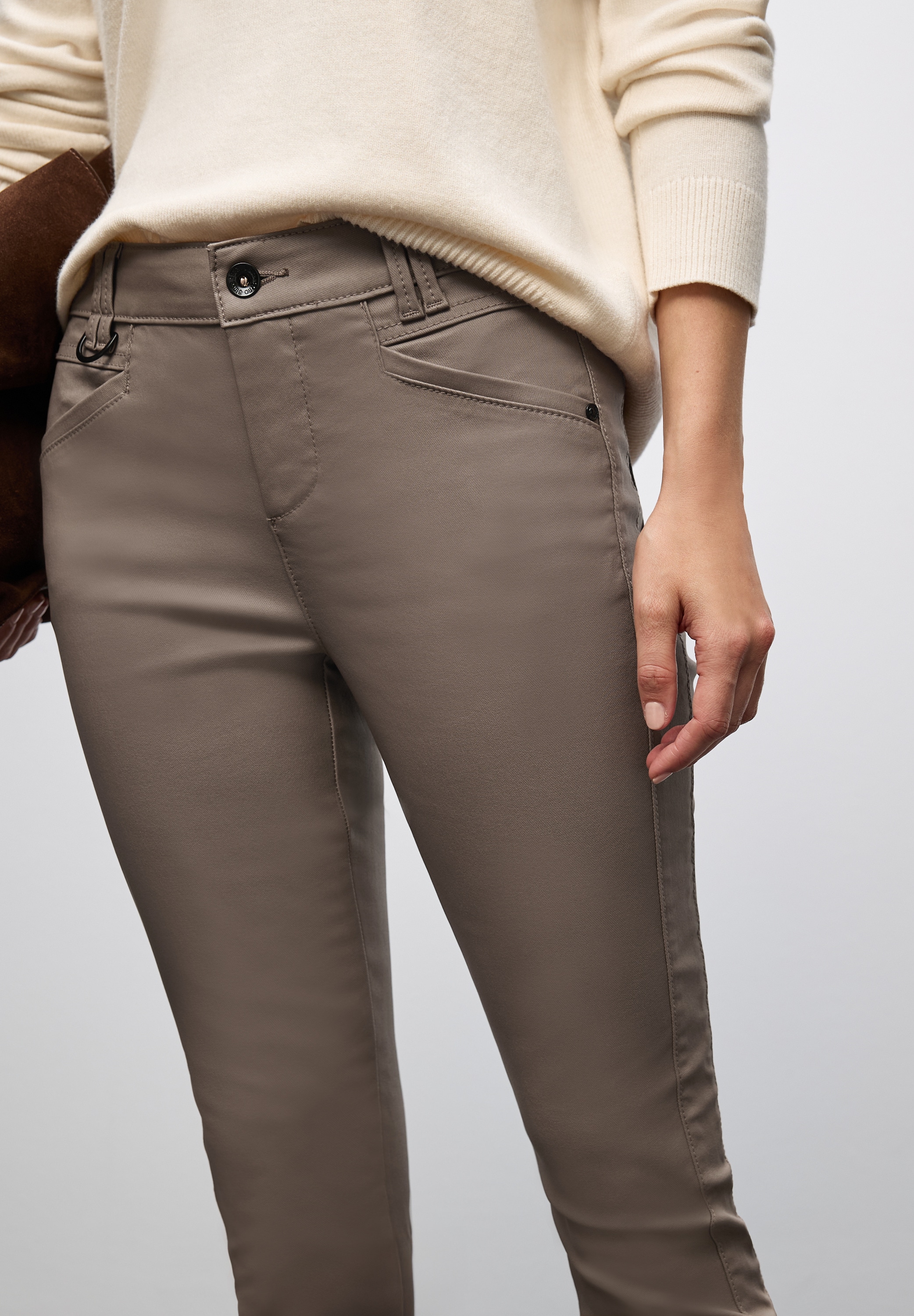 STREET ONE Stoffhose »Style York«, mit Taschen
