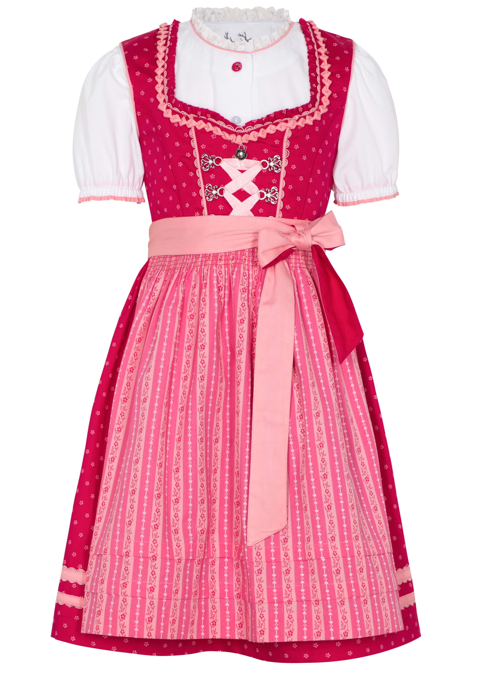 Spieth & Wensky Kinderdirndl mit Bluse Hummer