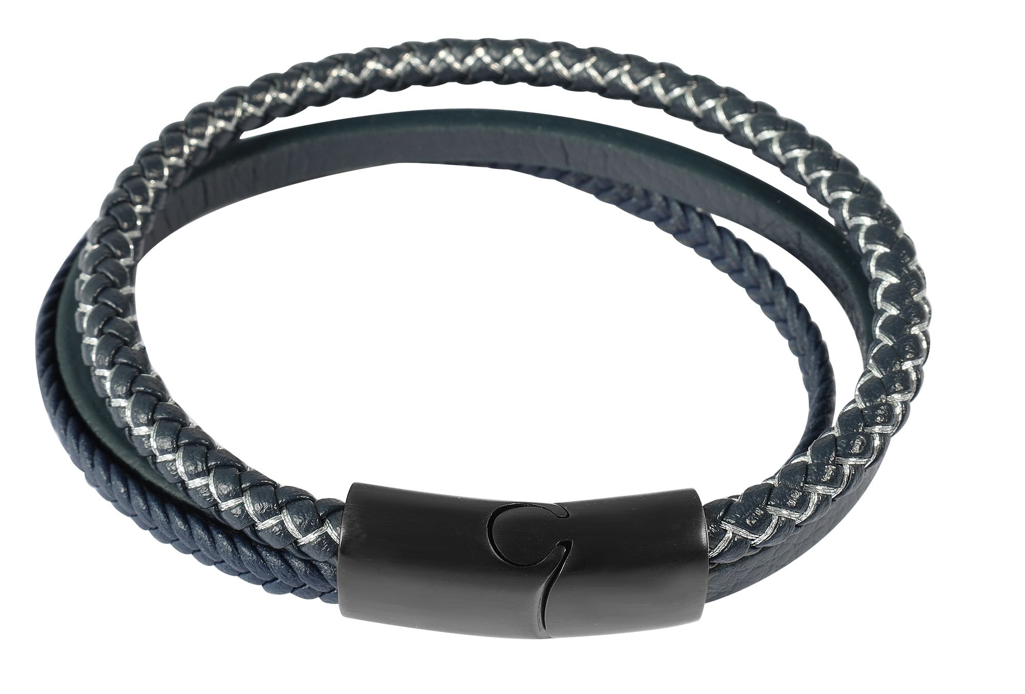 Adelia´s Lederarmband »Herren Armband ¿ Lederarmband aus Leder 21 cm«