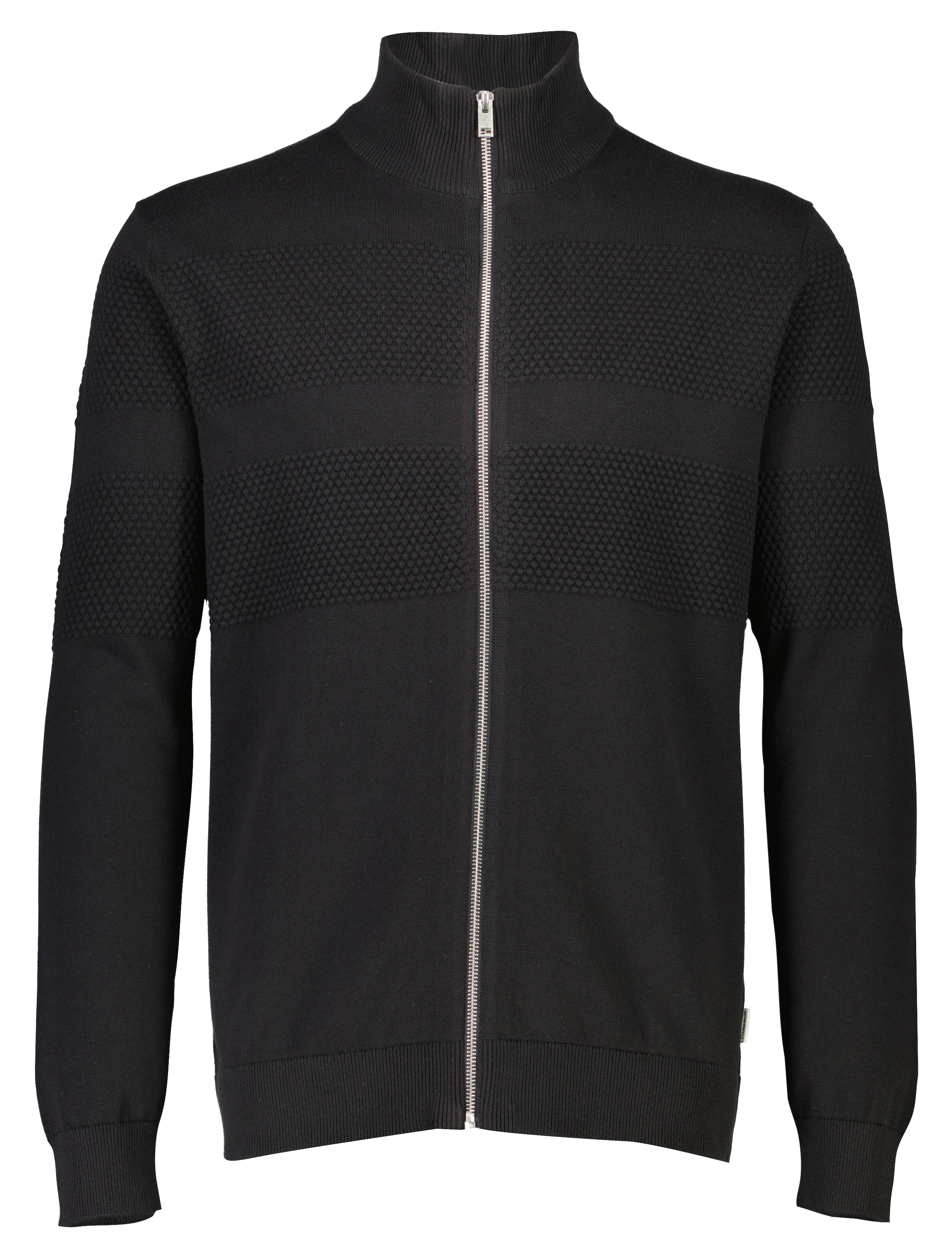 LINDBERGH Strickjacke, mit Stehkragen und Reißverschluss