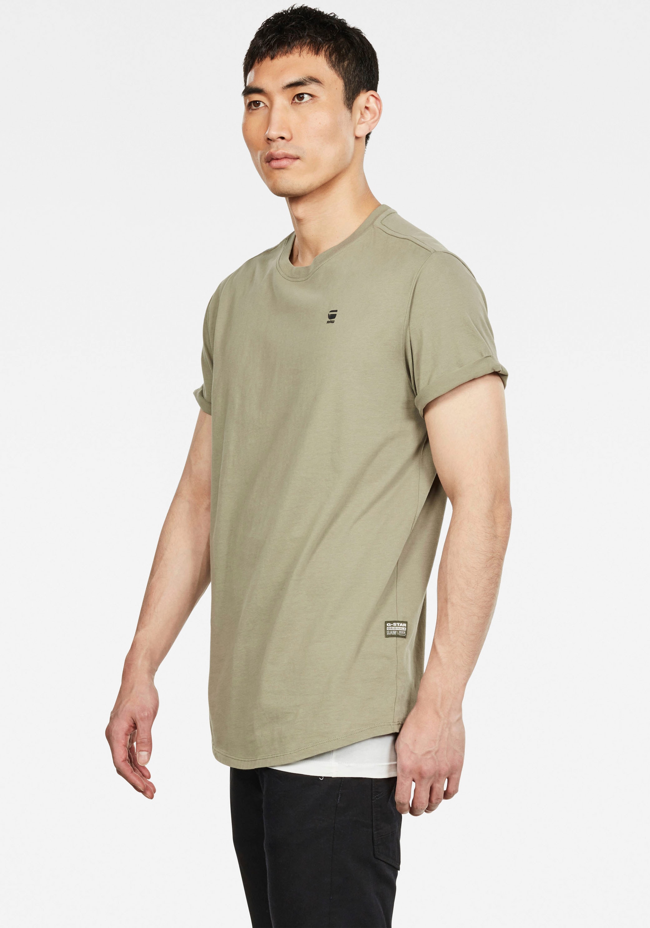 T-Shirt »Lash«, mit kleinem Logo Stitching