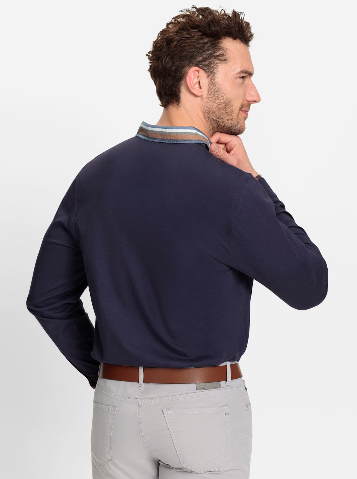 Marco Donati Langarmshirt »Langarm-Shirt«, (1 tlg.)