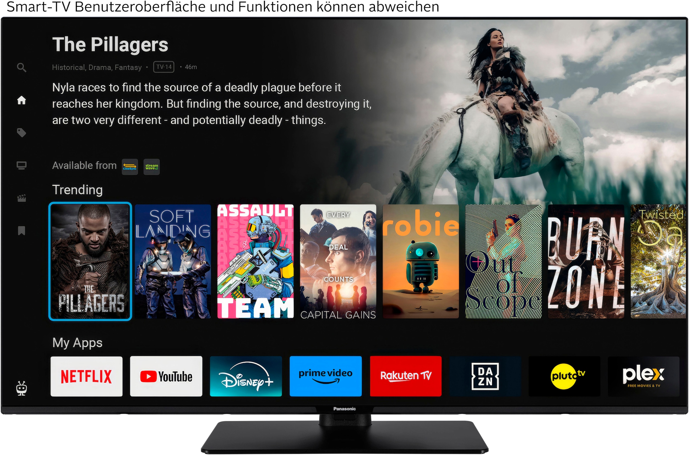 Panasonic LED-Fernseher »TB-50W61AEZ«, 4K Ultra HD, Smart-TV