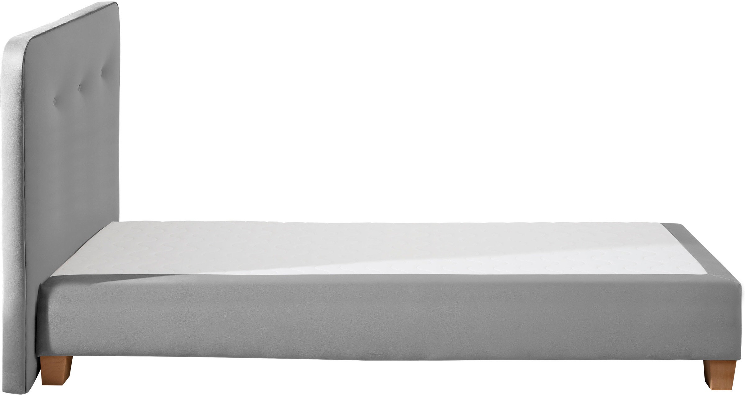 Home affaire Boxspringbett »Fargo« inkl. Topper, in 3 Matratzenarten, in Samt- oder Strukturstoff