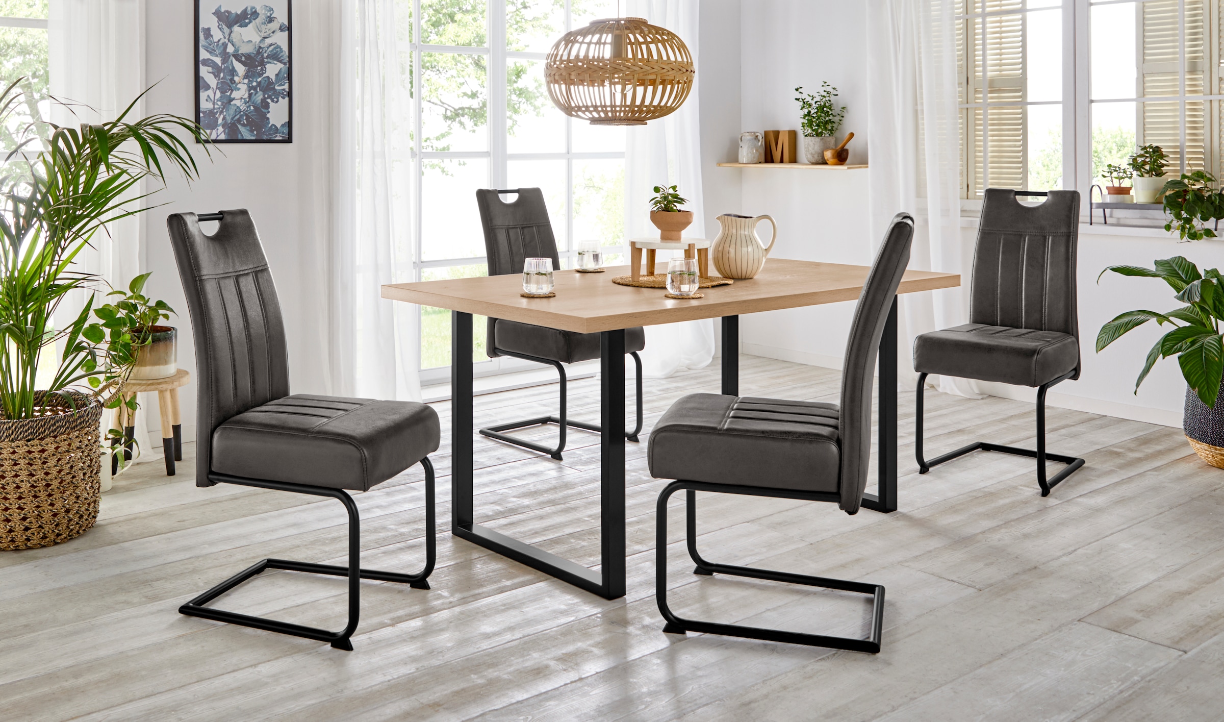 FORTE Esstisch, Breite 140 cm