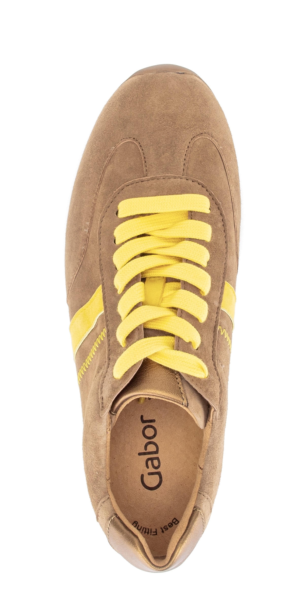 Gabor Sneaker  Freizeitschuh, Halbschuh, Schnürer, Kontrastbesatz