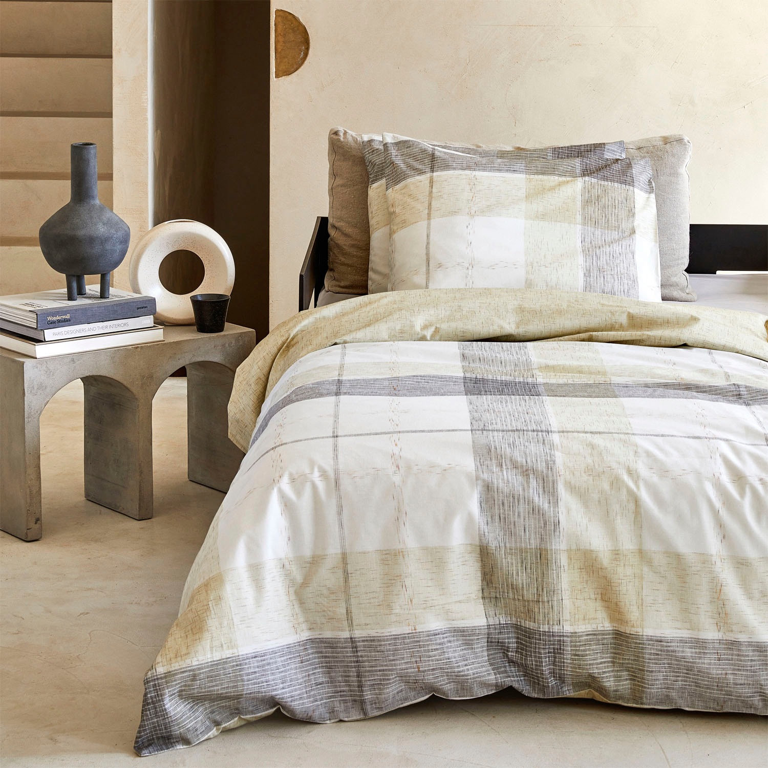 damai Wendebettwäsche »Colos« 2 Stk. tlg. mit großen Karos