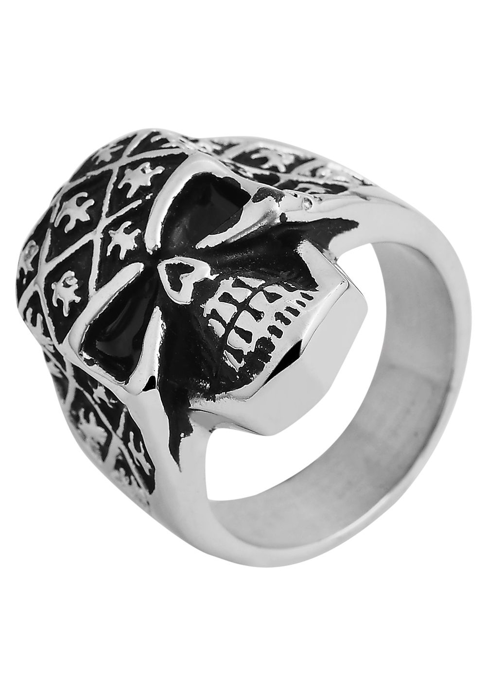 AKZENT Fingerring »Haikal, silberfarbig, langlebig«