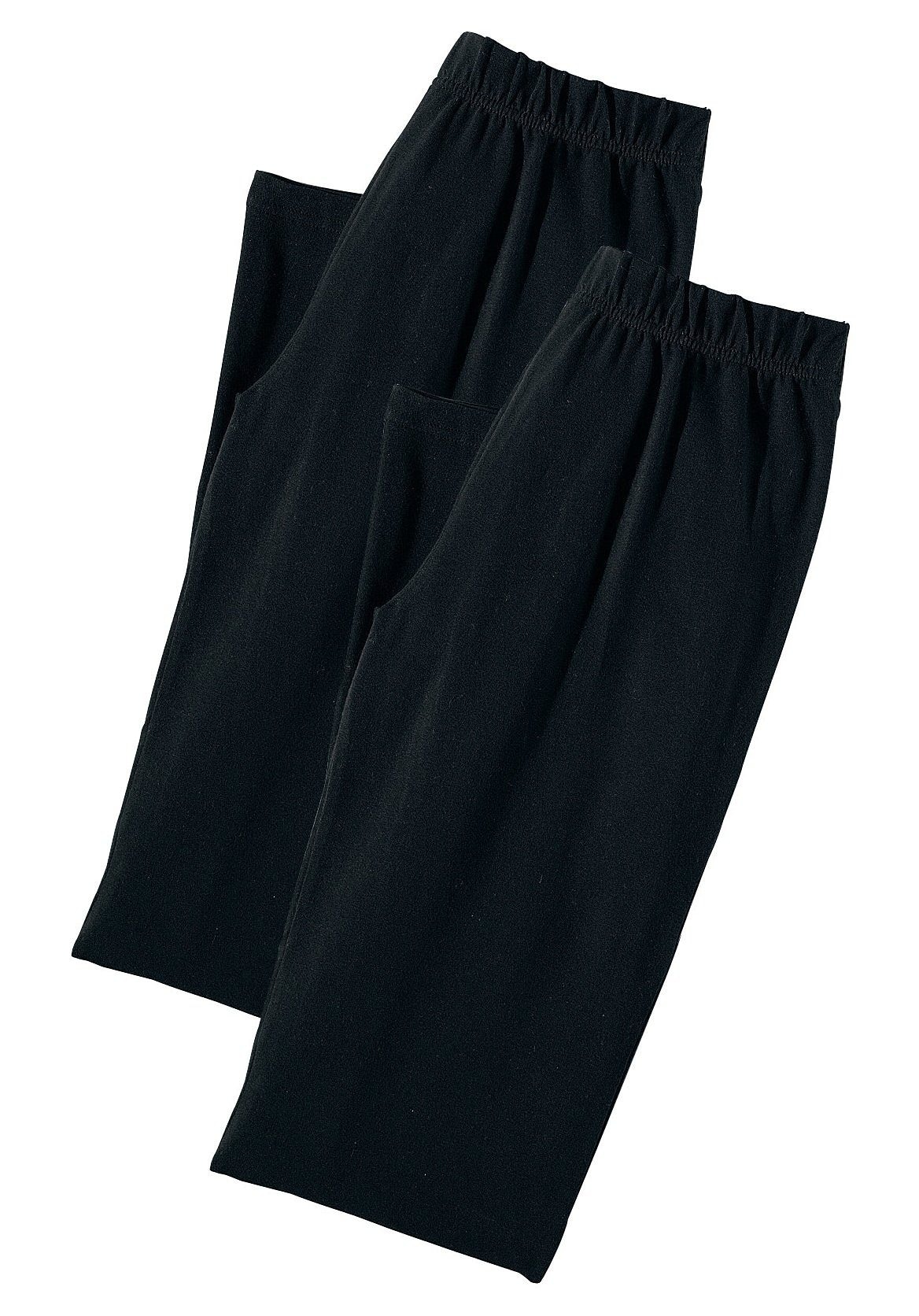 Vivance active Jazzpants, (2er-Pack), mit leicht ausgestelltem Bein, Loungewear