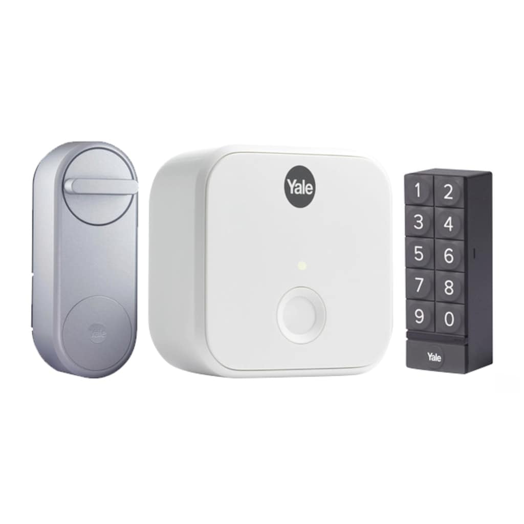 Yale Smart-Home Starter-Set »Linus Smart Lock + Wi-Fi Connect Bridge + Smart Keypad«