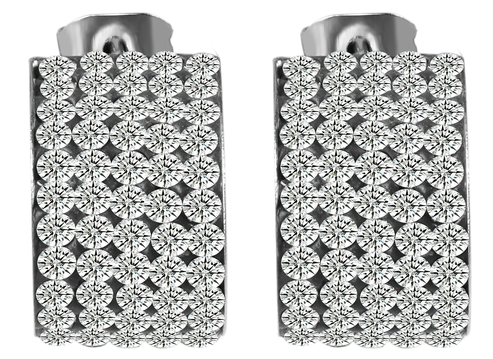 Adelia´s Paar Ohrstecker »Damen Ohrringe ¿ Ohrstecker aus Edelstahl«