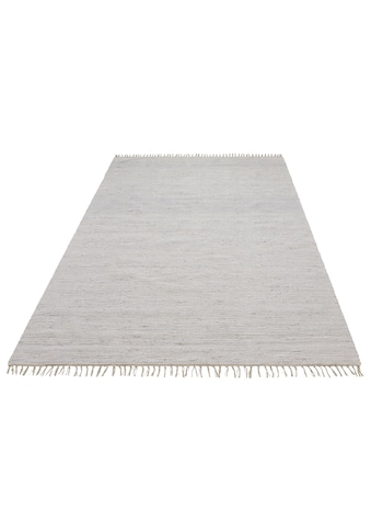 Lüttenhütt Teppich »Paul«, rechteckig, 5 mm Höhe, 100% Baumwolle, handgewebt,... kaufen