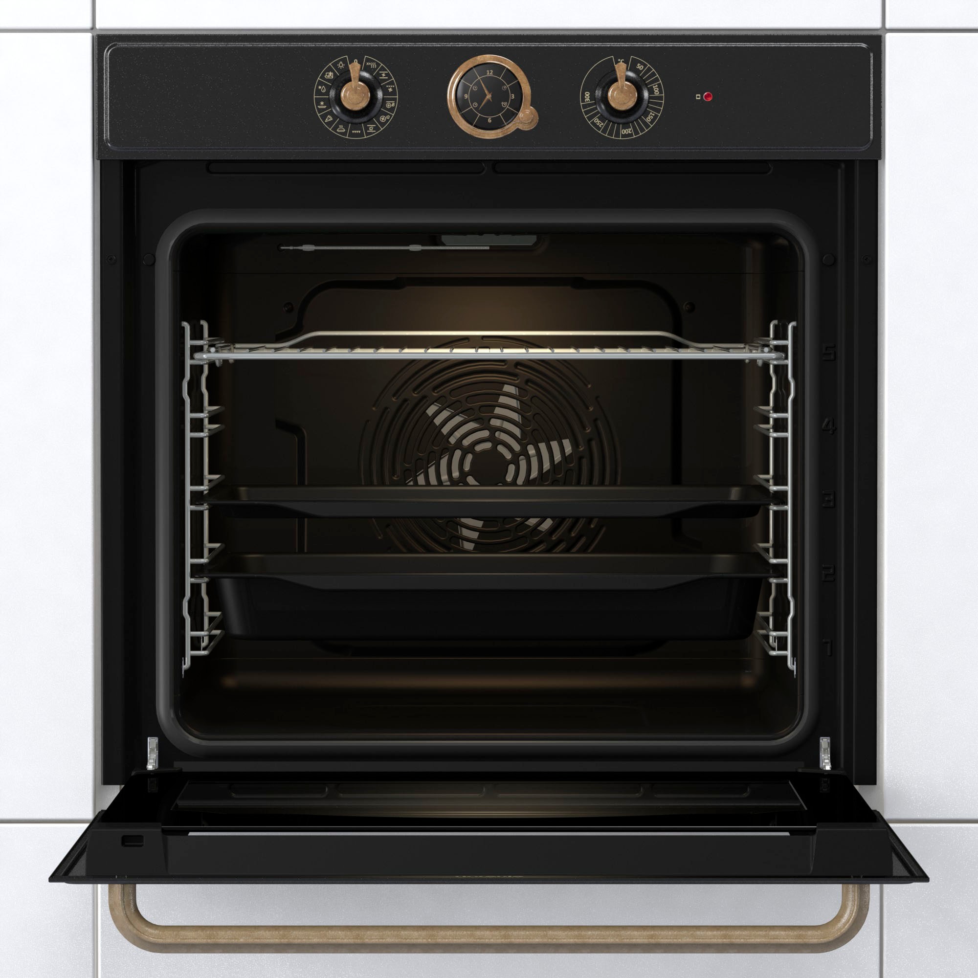 GORENJE Backofen-Set »BOS67371CLB«, ecoClean, AirFry-Funktion