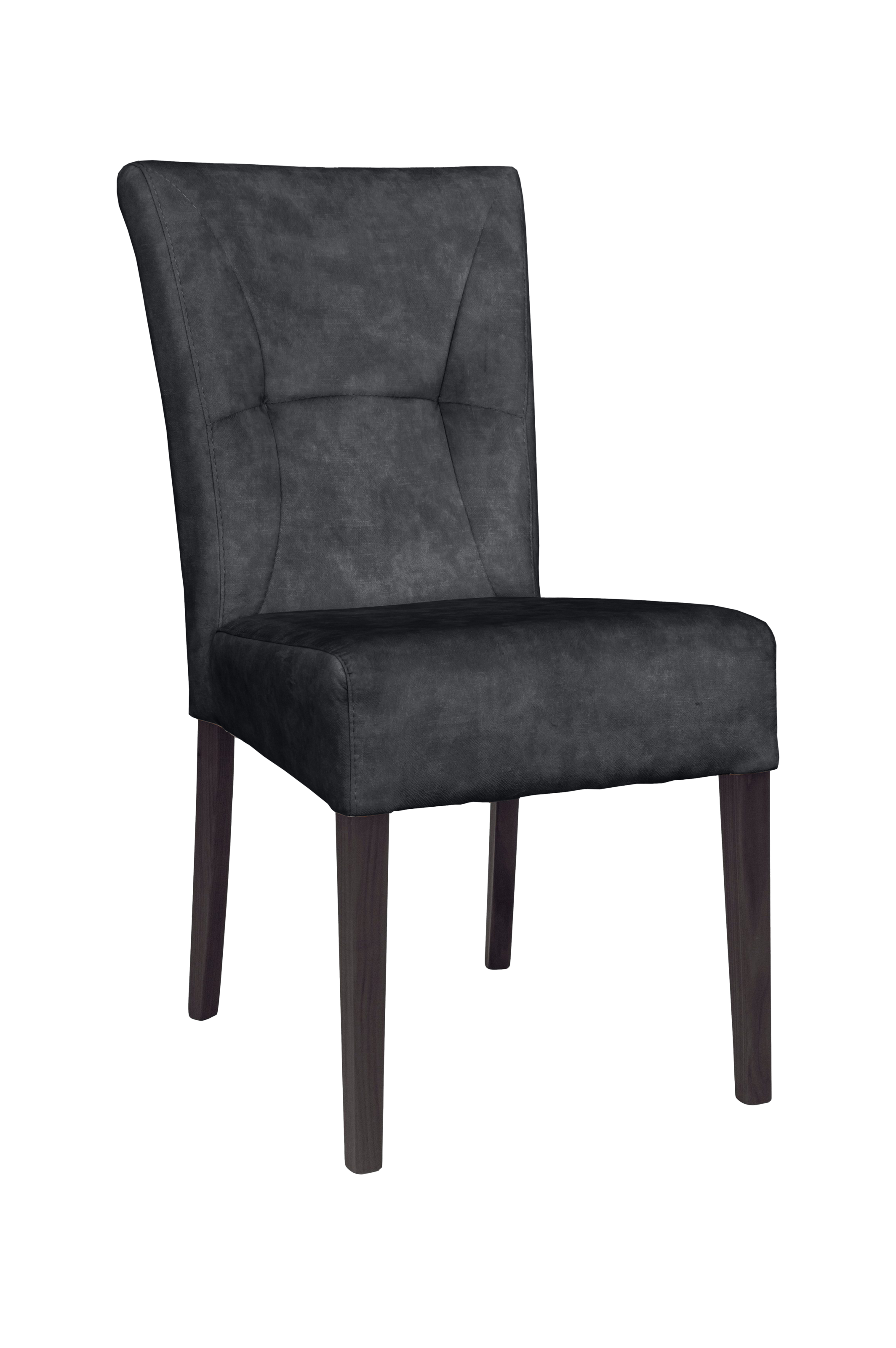 Home affaire 4-Fußstuhl »Henry« (Set) 2 Stk. Samtvelours Sitz und Rücken gepolstert