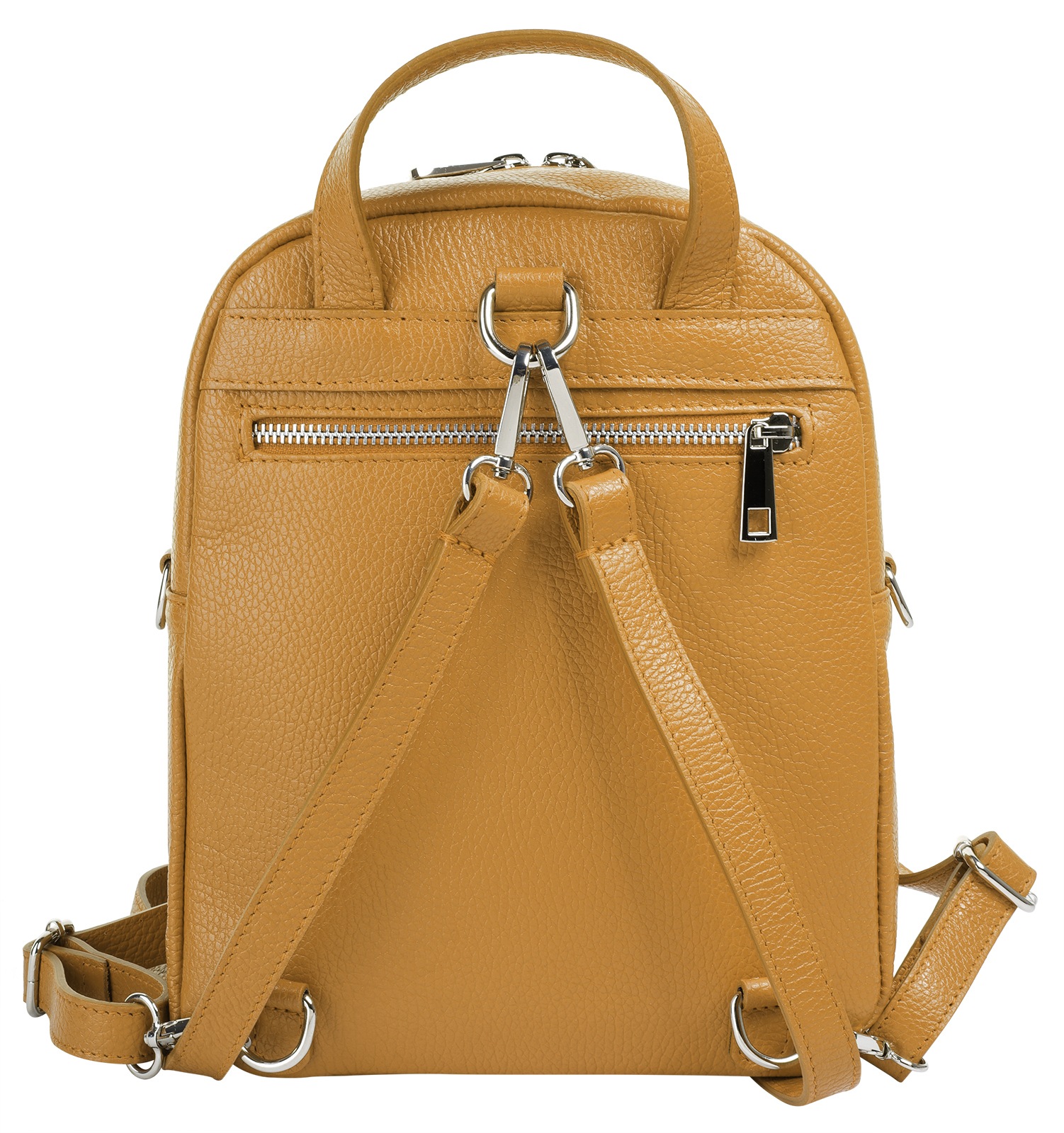 Cluty Cityrucksack, echt Leder, Made in Italy