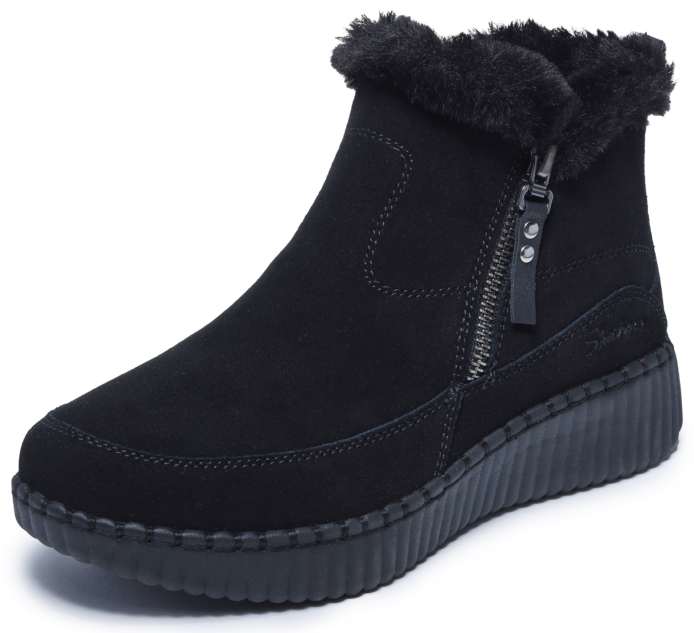Skechers Winterboots »WILSHIRE BLVD-FRESH ZIP«  Boots mit Reißverschluss