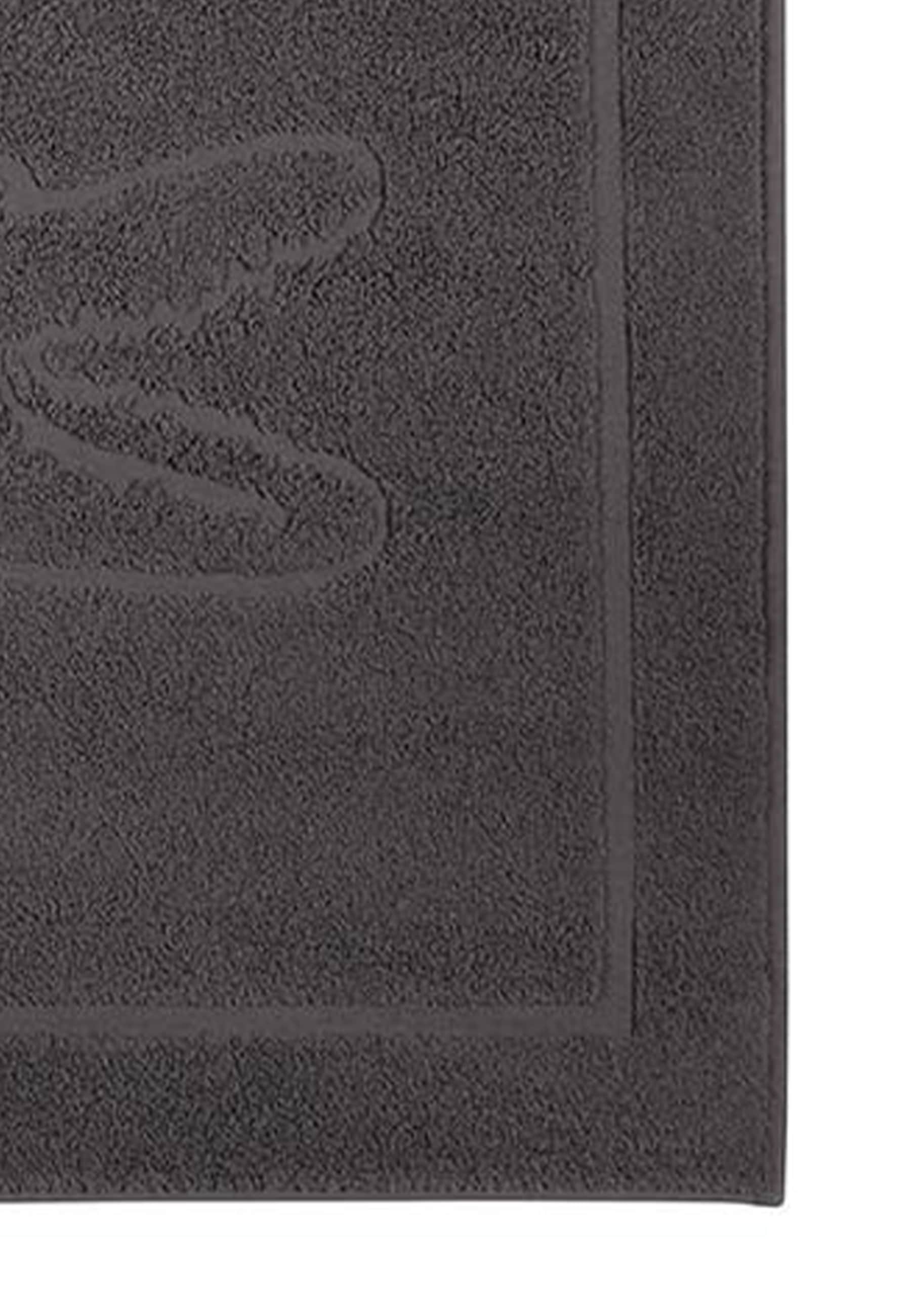 Lacoste Badematte »»LLACOSTE«« Höhe 20 mm schnell trocknend hochwertige Badematte in Größe 55x80 cm