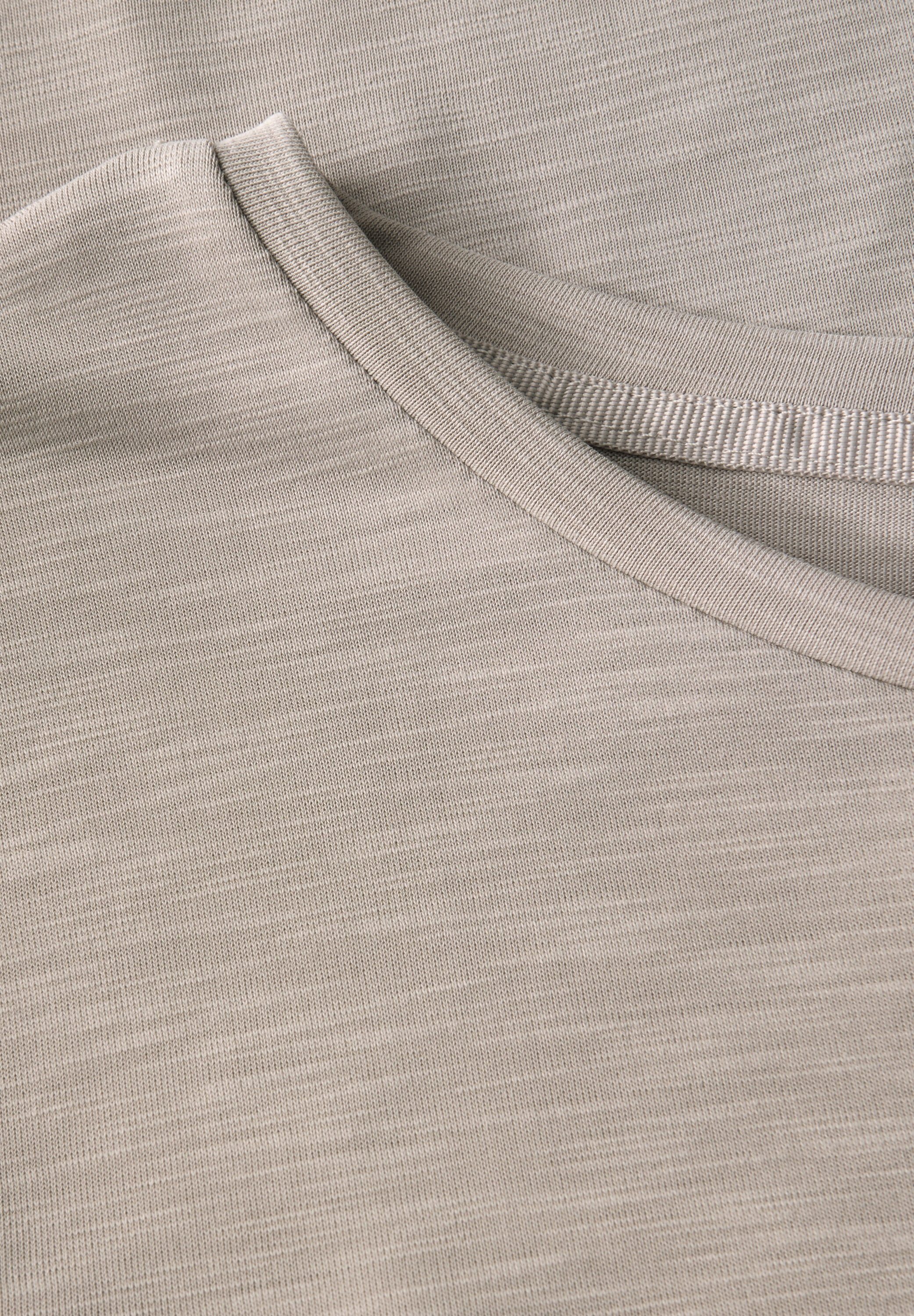 STREET ONE T-Shirt, mit Wording und Schmucksteinen