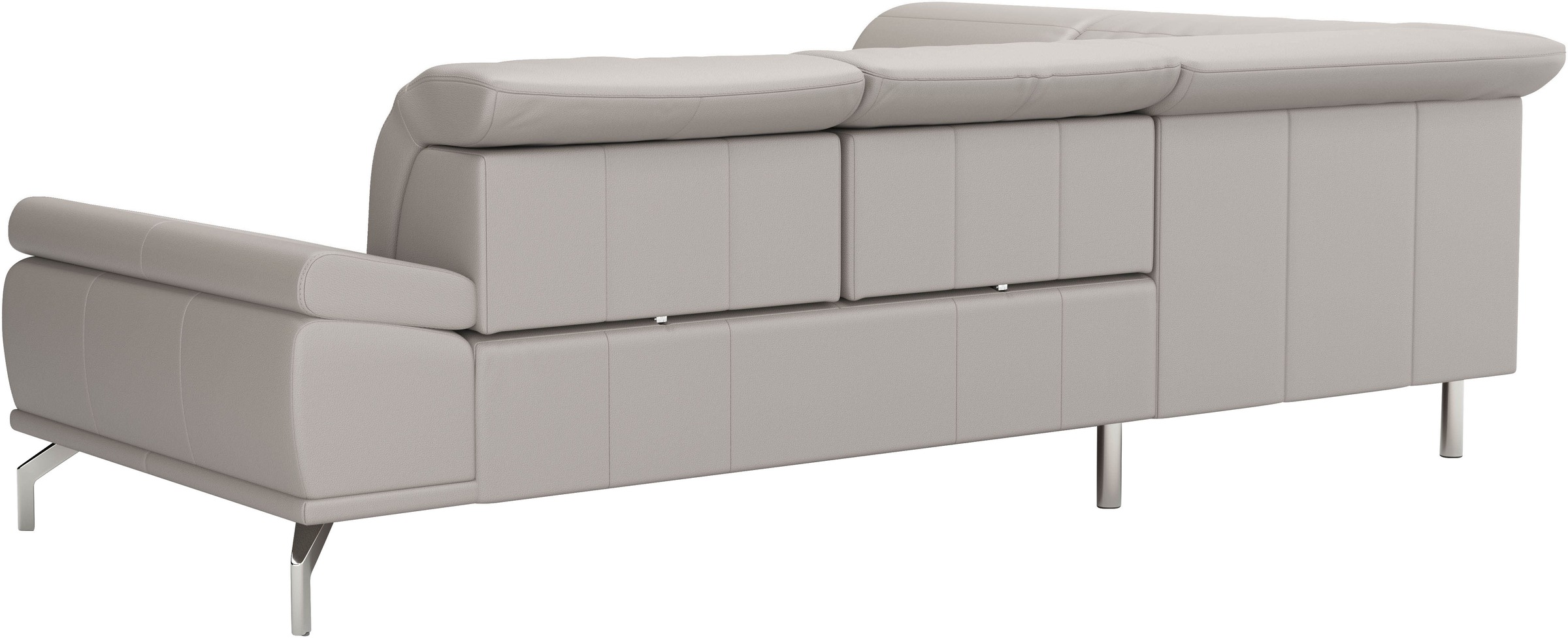 Places of Style Ecksofa »Caluna«, Inkl.Sitztiefenverstellung, wahlweise mit Kopf- und Armteilverstellung