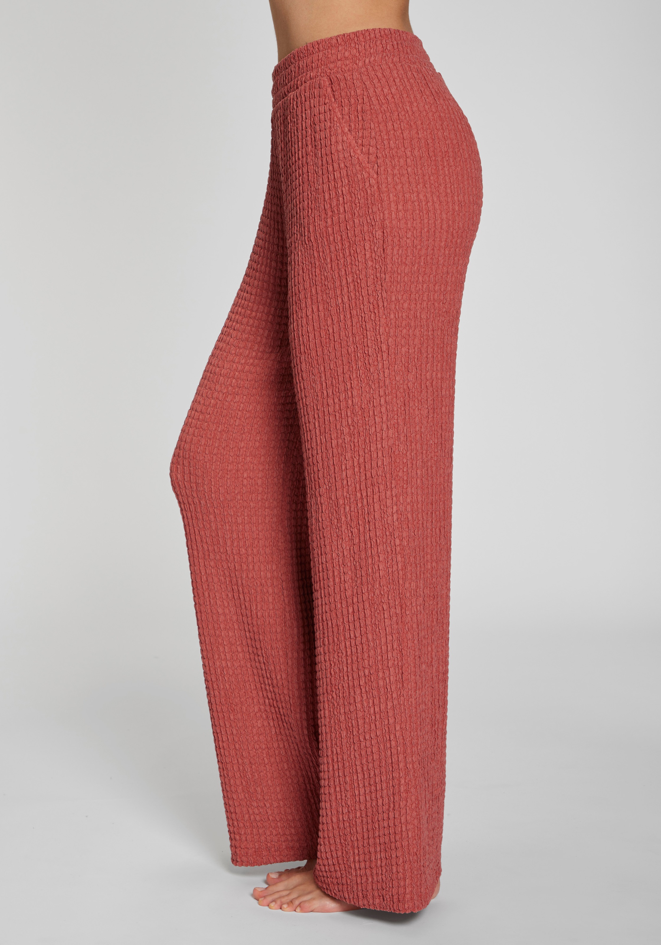 LASCANA Homewearhose  mit strukturierter Oberfläche