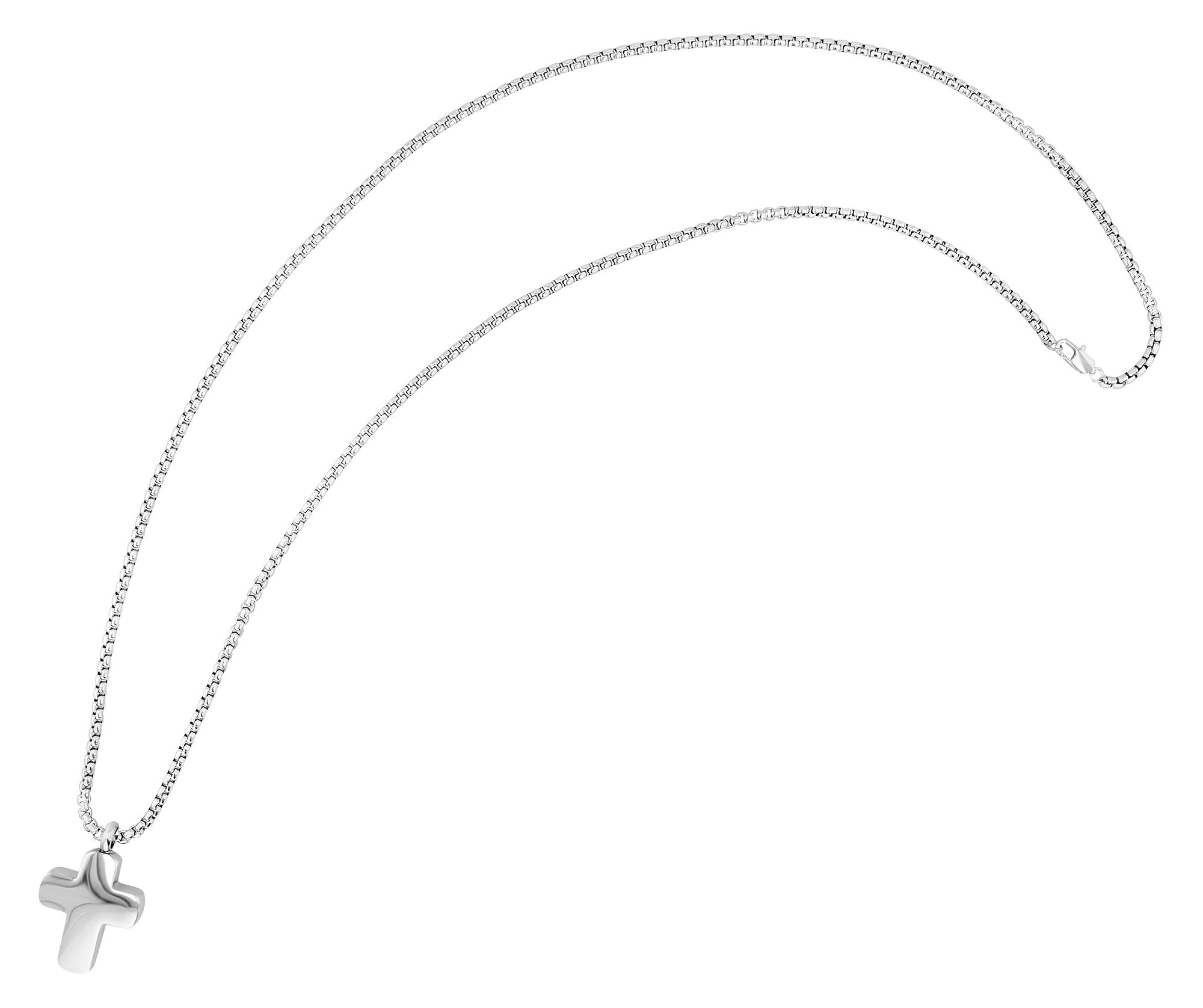 Adelia´s Gliederkette »Unisex Halskette ¿ Erbskette aus Edelstahl 61 cm«