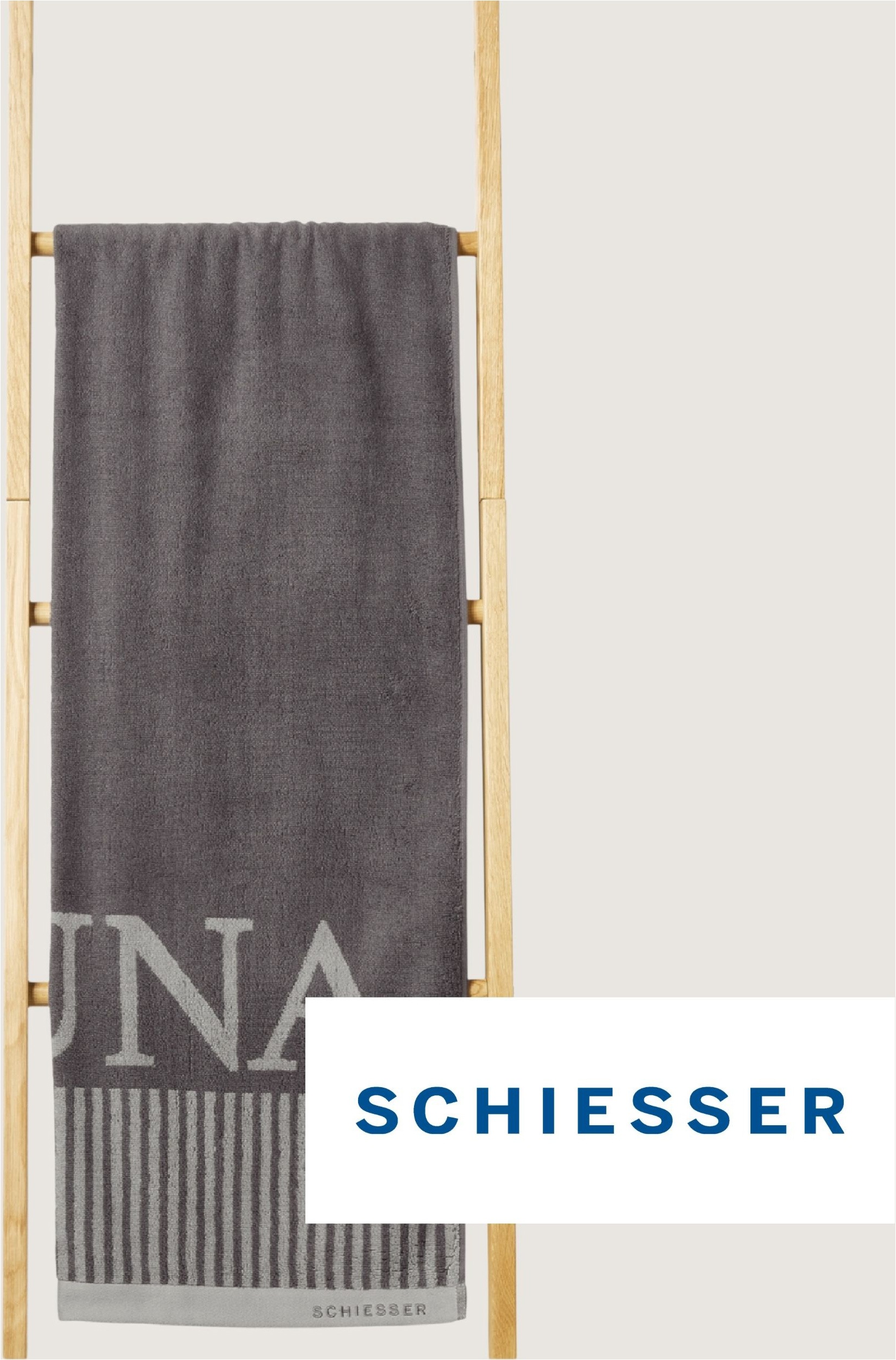 Schiesser Saunatuch »Rom aus garngefärbtem, kuschelweichem Baumwollfrottier« OEKO-TEX® MADE IN GREEN