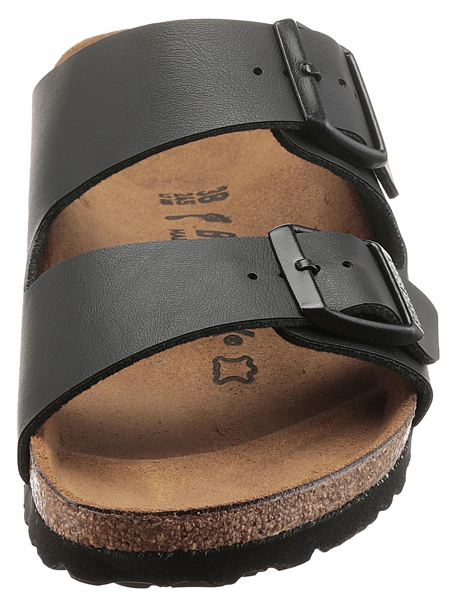 Birkenstock Pantolette »ARIZONA BF«, in Schuhweite schmal, mit ergonomisch geformtem Fußbett
