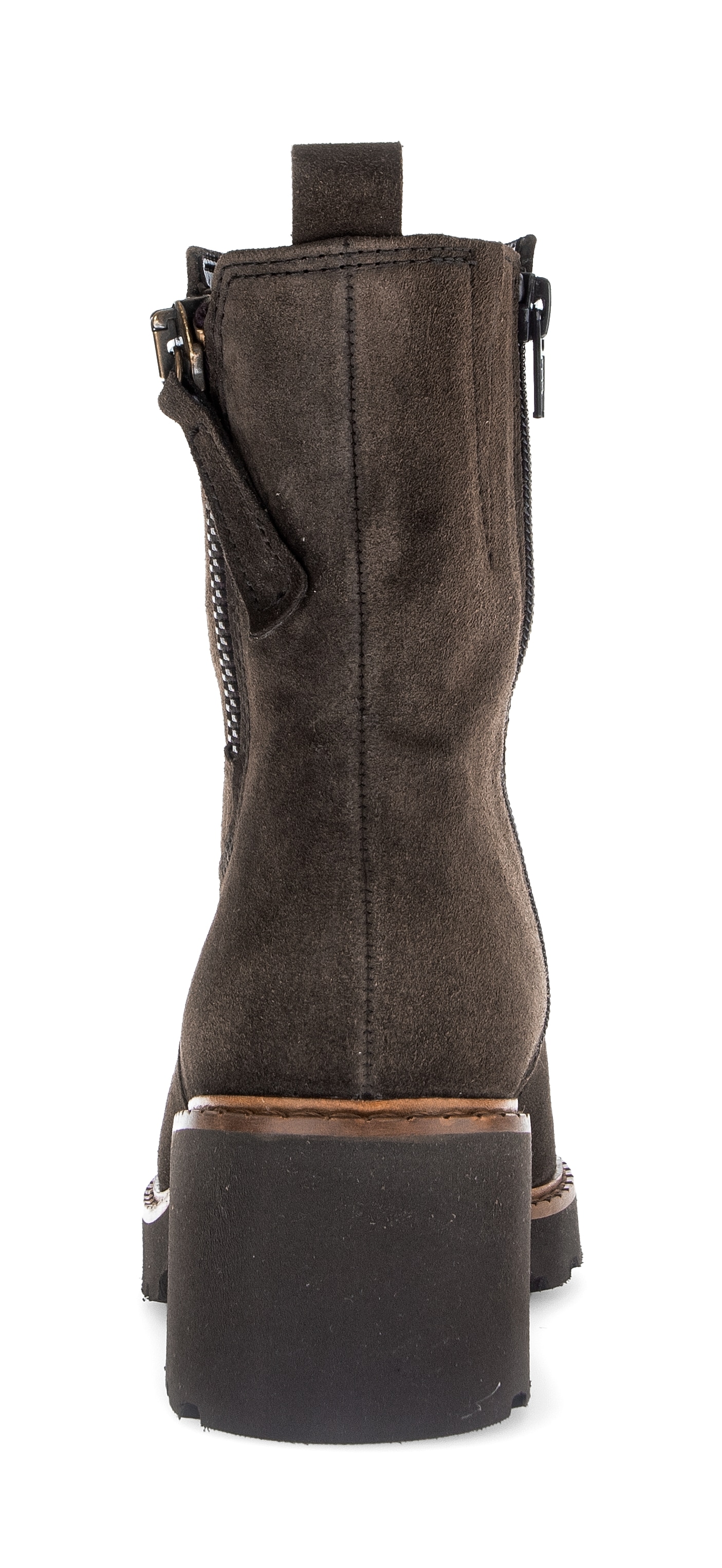 Gabor Stiefelette »TUNIS«, Blockabsatz, Herbstboots mit Zierreißverschluss außen, G-Weite